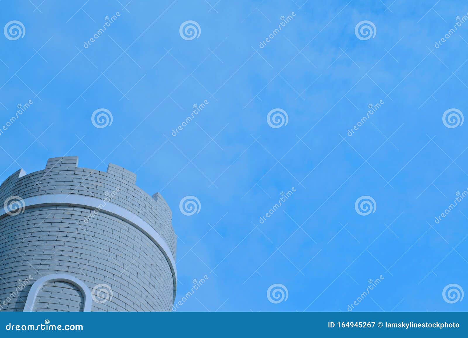 The tower and blue sky stock image. Image of wallpaper 164945267
