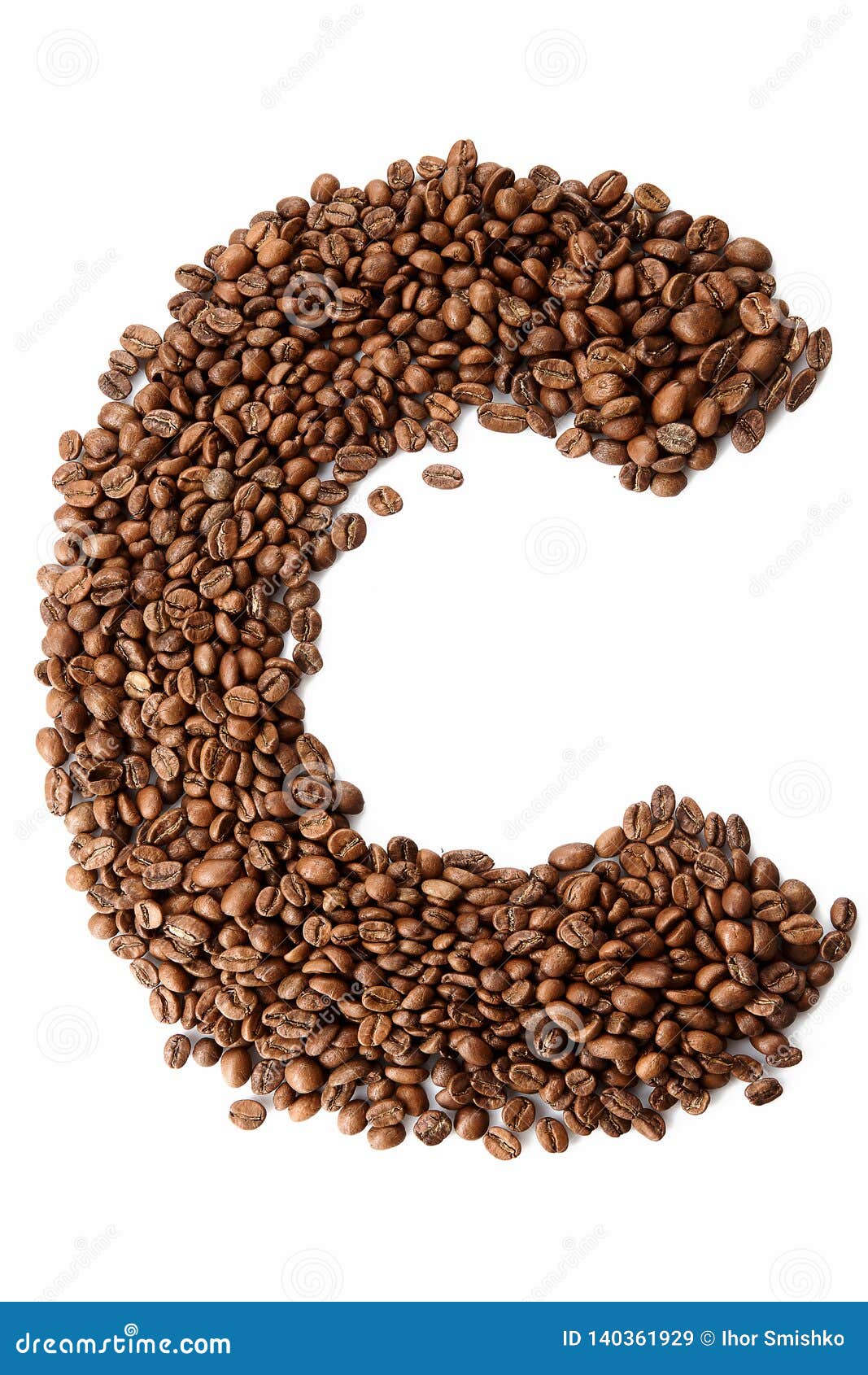 Download Coffee Font Alphabet Concept Isolated On White Background ...