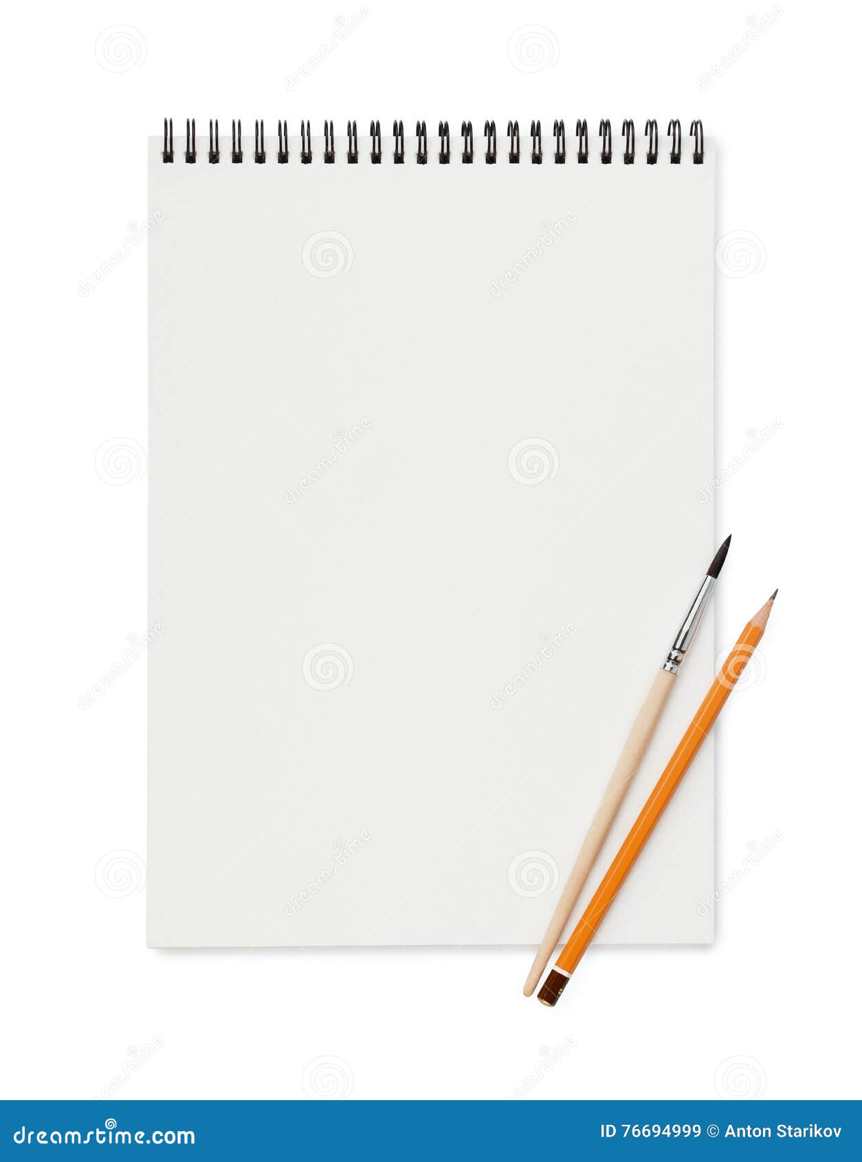 blank sketchbook - Stock Illustration [98605034] - PIXTA