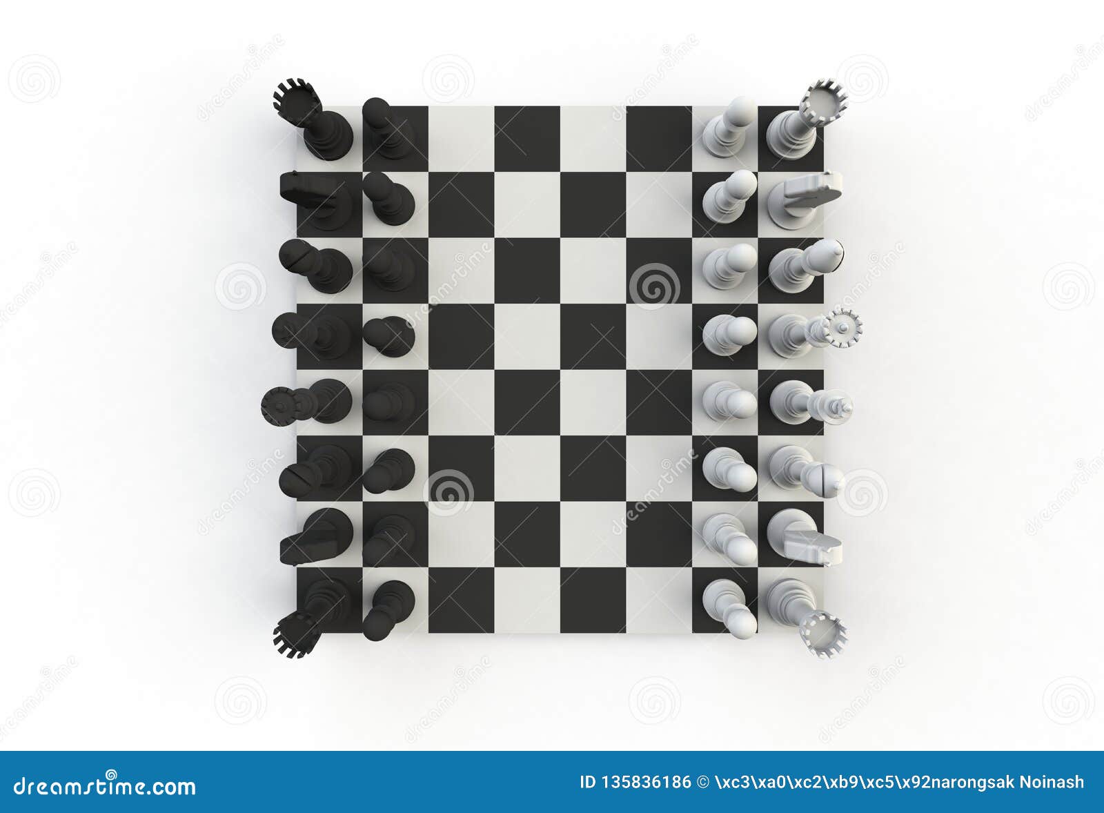 Top view 3d online chess game background for android