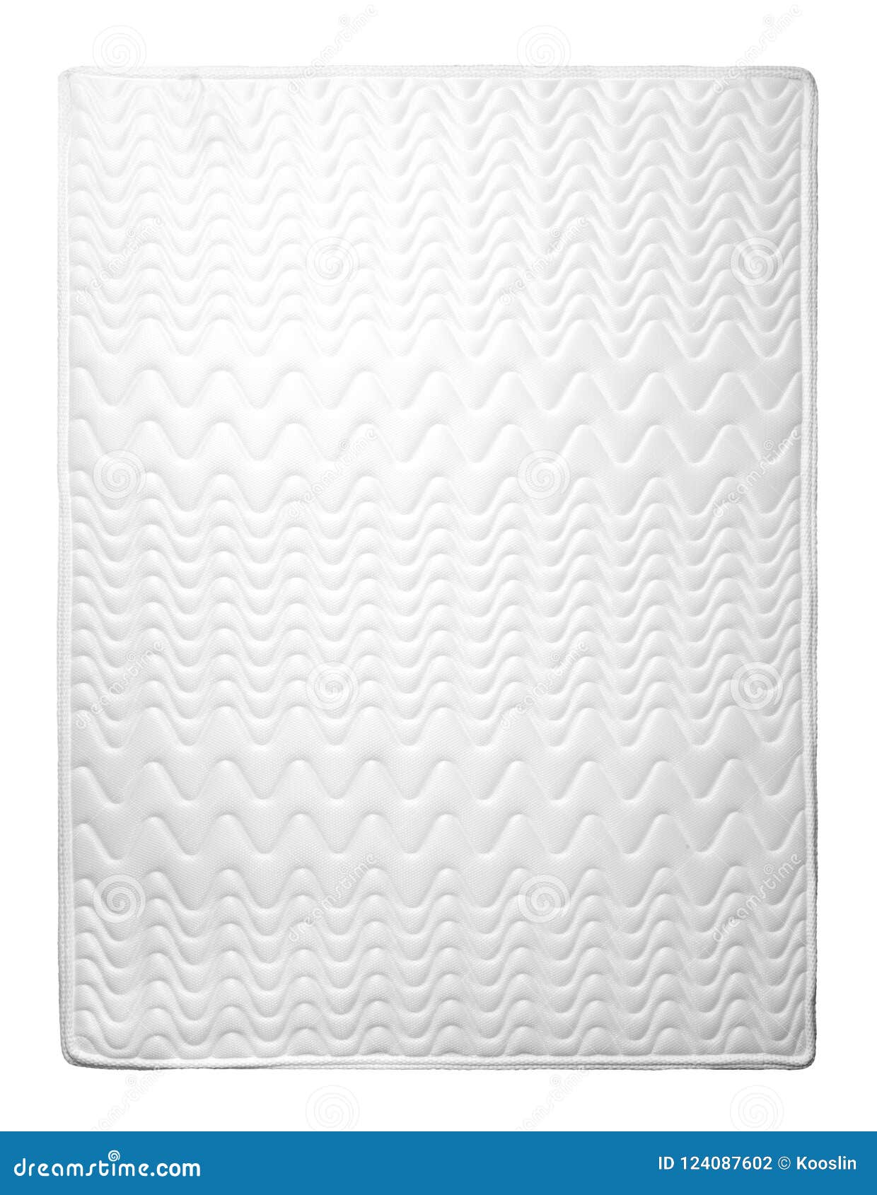 Top View of Comfortable Mattress Stock Photo Image of latex, clean