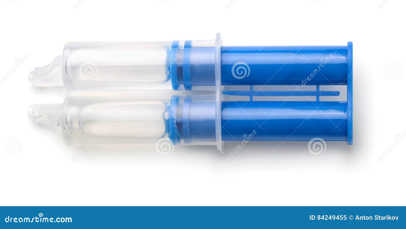 Top View of Epoxy Resin Syringe Stock Image Image of mixing, epoxy 84249455