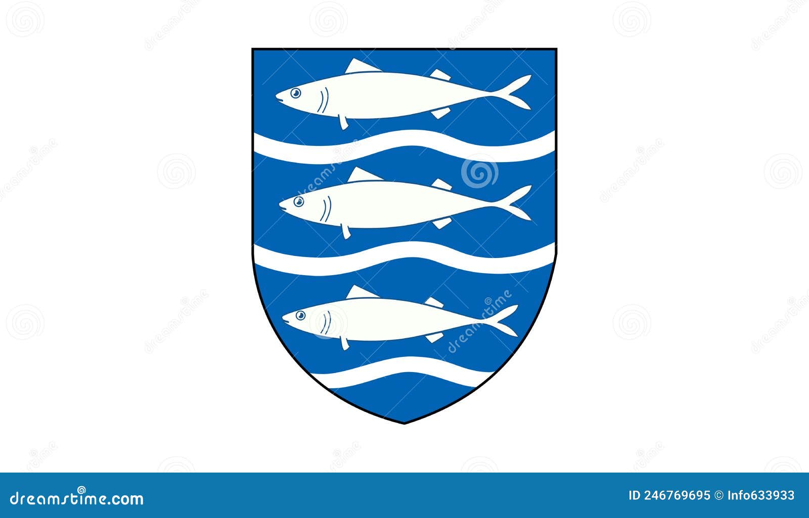 top view of flag aabenraa kommune, denmark. danish patriot and travel concept. no flagpole. plane , layout. flag background
