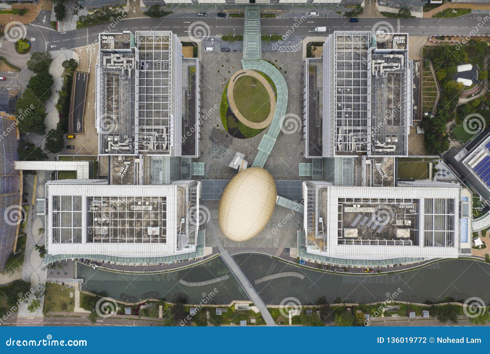 top view of hong kong science park