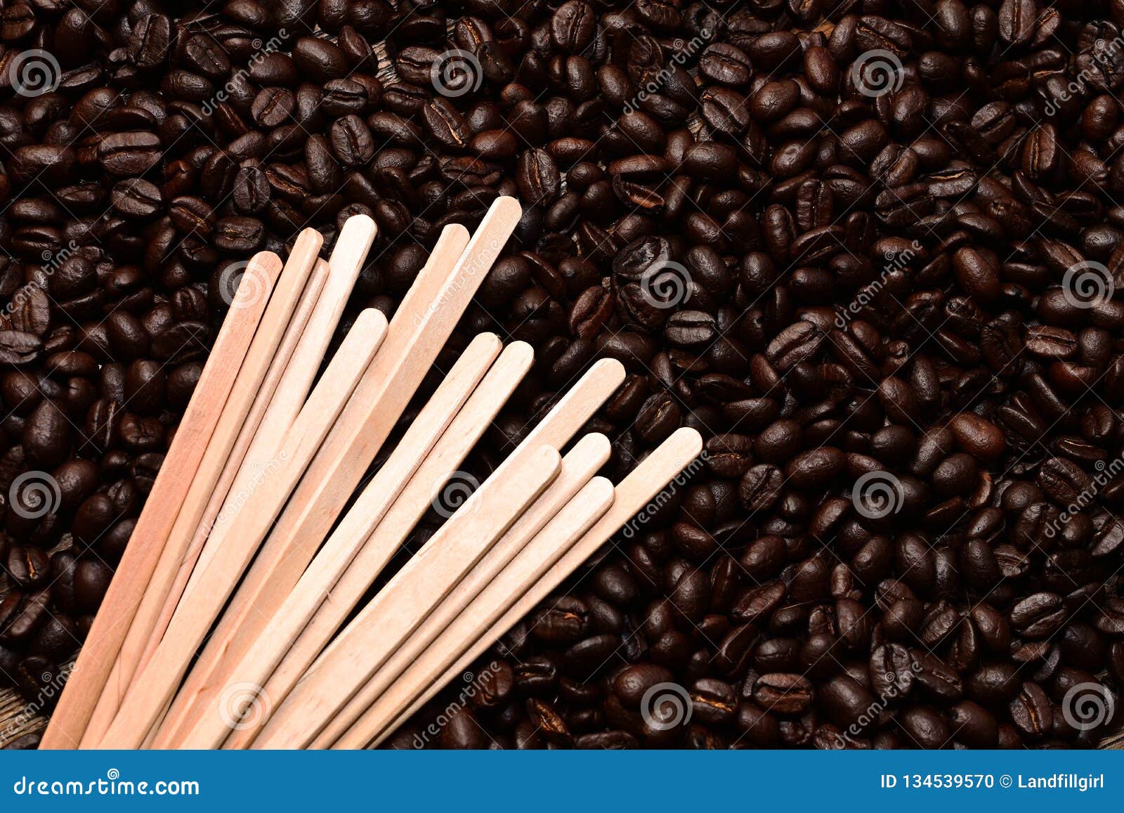 Coffee Stir Sticks Stock Photo - Download Image Now - Stirring