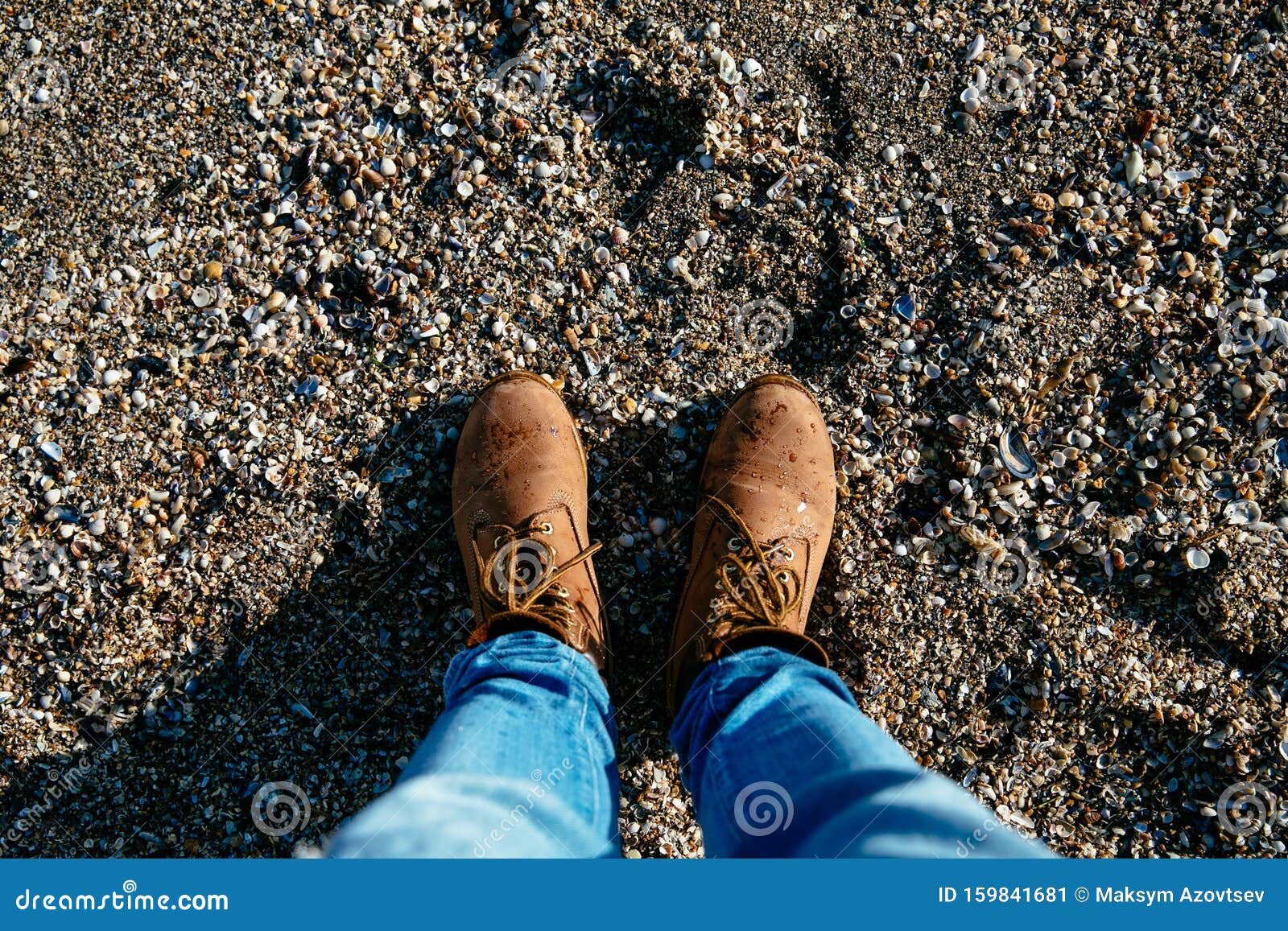 Top view on men`s boots stock image. Image of pants - 159841681