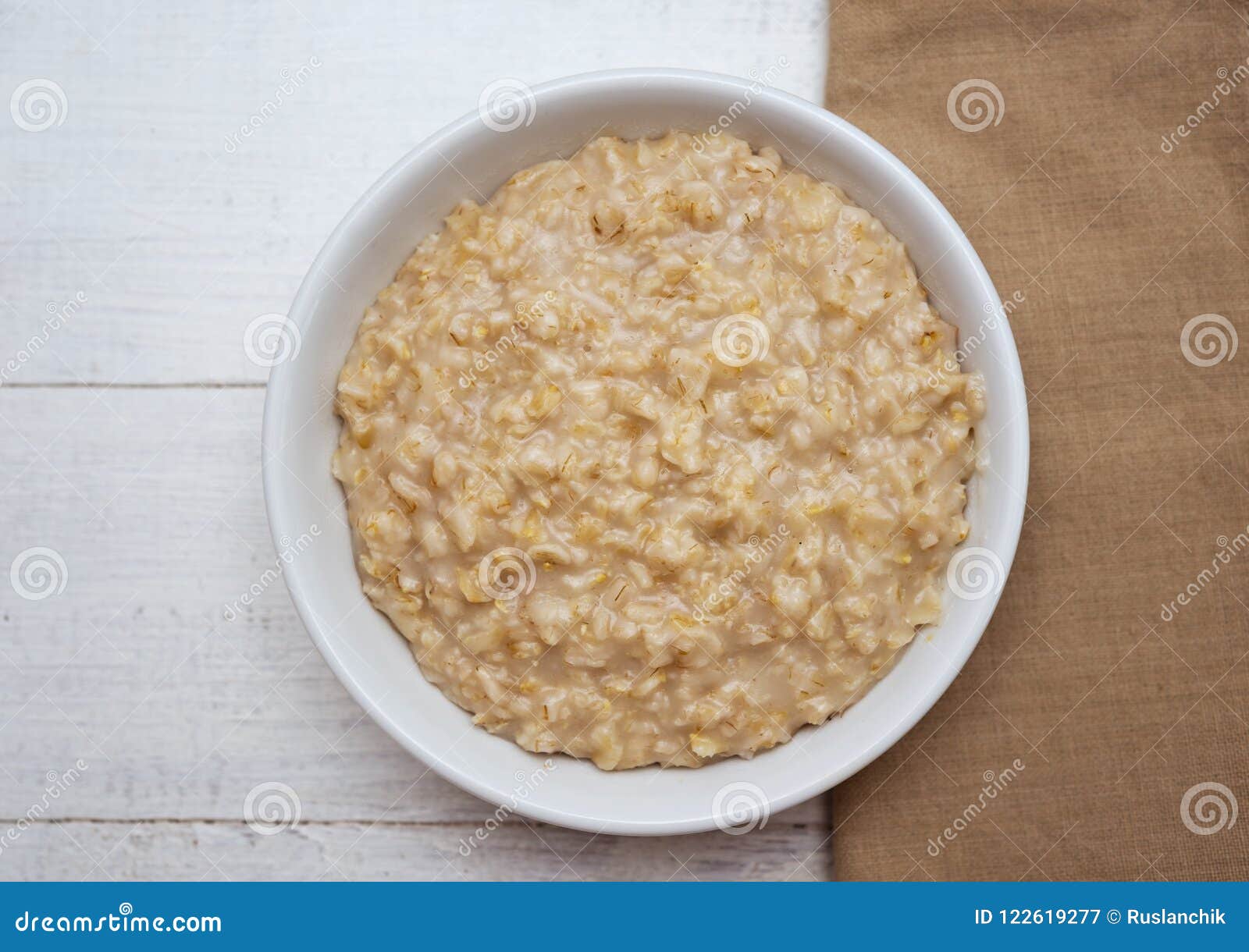 Oats porridge stock image. Image of cuisine, diet, cooked 122619277
