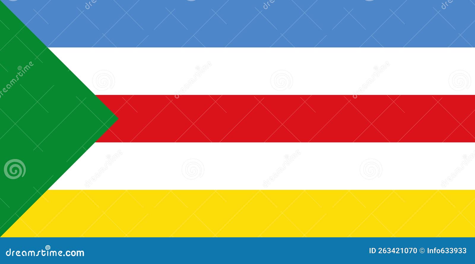 top view of retro flag aquitania colombia with grunge texture. colombian patriot and travel concept. no flagpole. plane ,