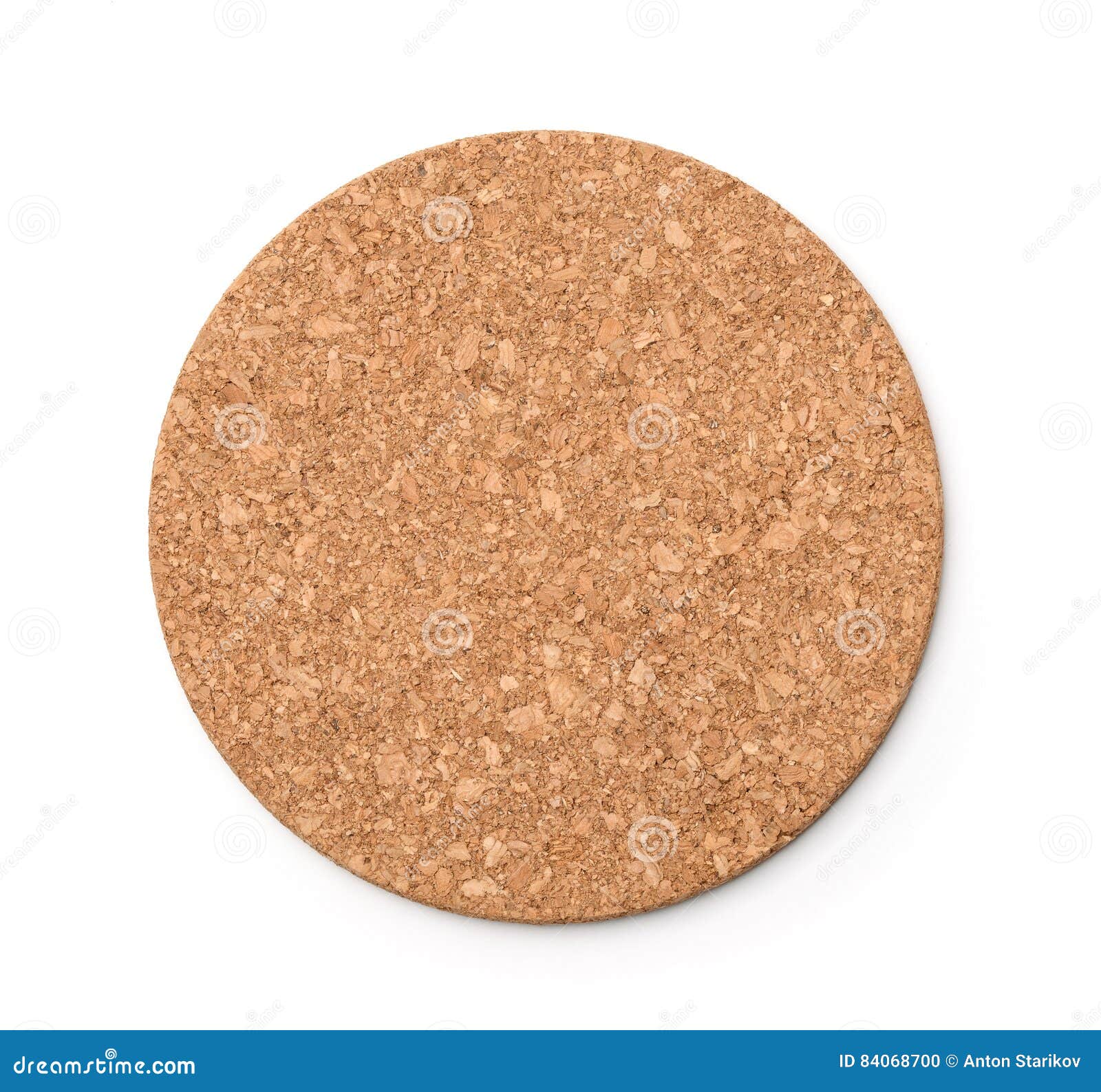 Top View of Round Cork Trivet Stock Photo Image of beermat, closeup