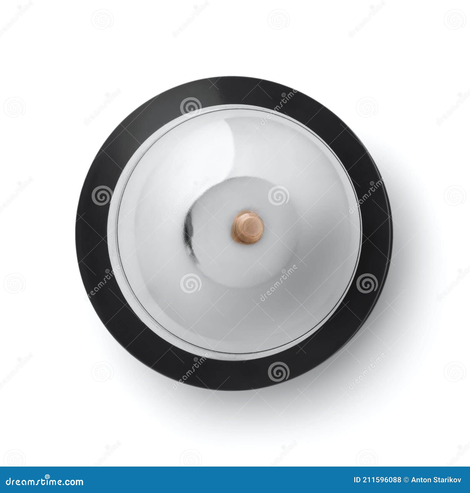 Top View of Service Desk Bell Stock Photo Image of hotel, flat 211596088