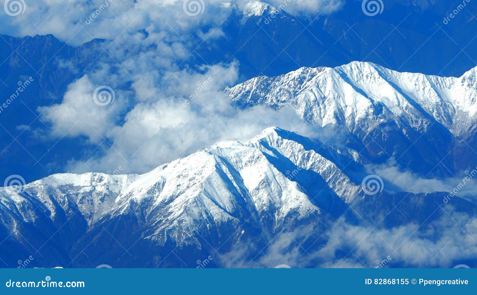 Top view of snow hills. stock image. Image of tourism 82868155