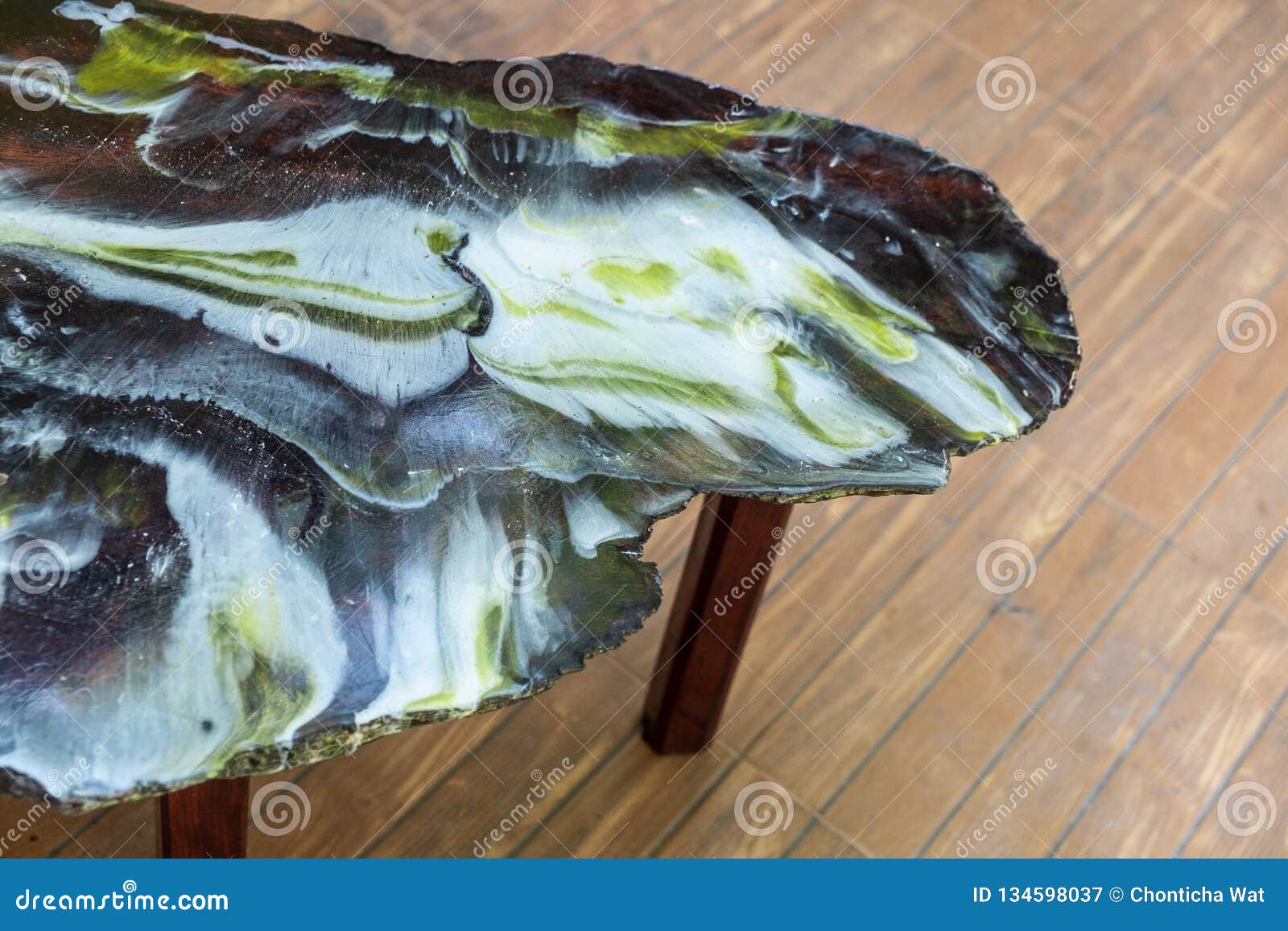 Top View Table Enamel Epoxy Resin Wood Abstract Background Stock Image Image Of Enamel Color 134598037