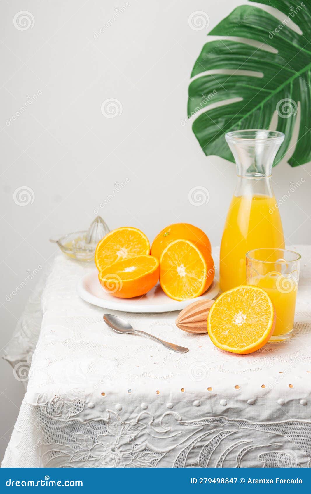 Top Of View Grapefruit Knife And Juicer On White Concrete Background Stock  Photo - Download Image Now - iStock