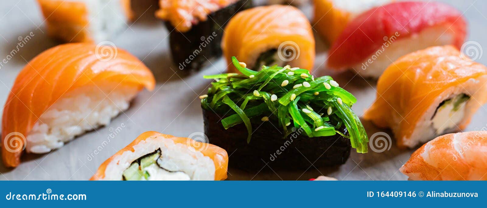 Download Top View On Traditional Japanese Empty With Sushi, Ginger ...