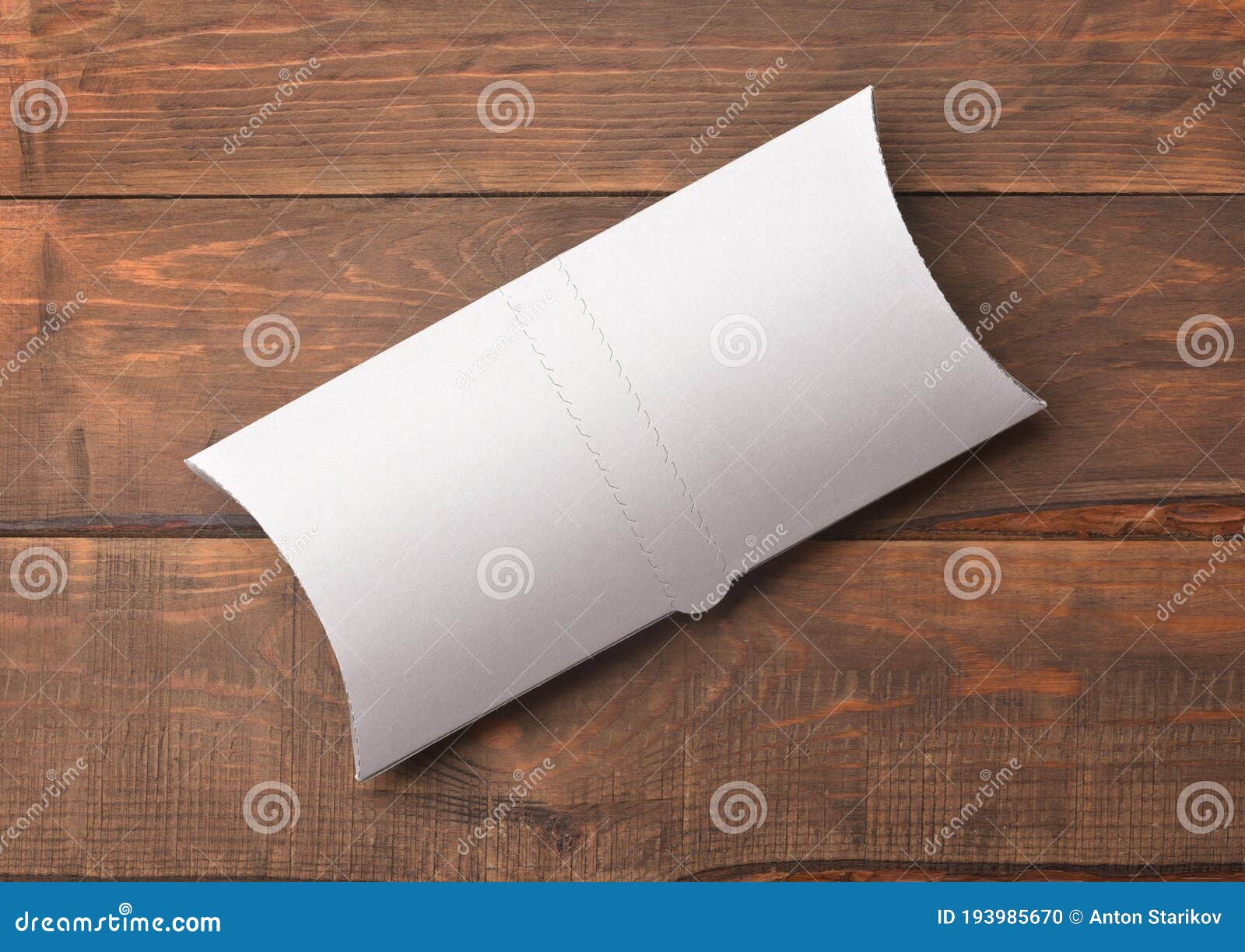 Download Top View Of White Blank Doner Kebab Paper Packaging Stock Photo - Image of doner, paper: 193985670