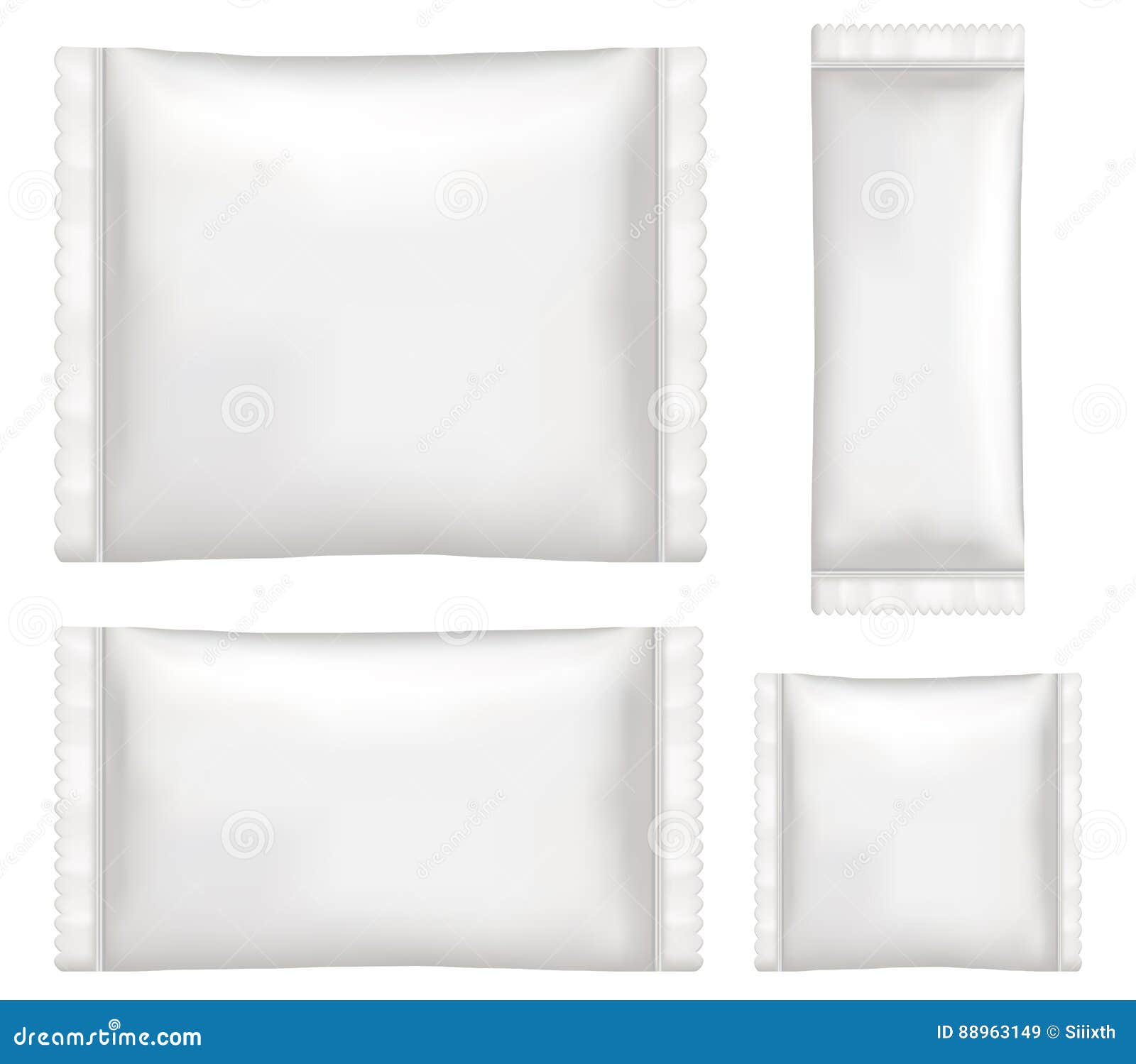 Download Top View Of White Polystyrene And Plastic Packaging Mockup Stock Vector - Illustration of mockup ...