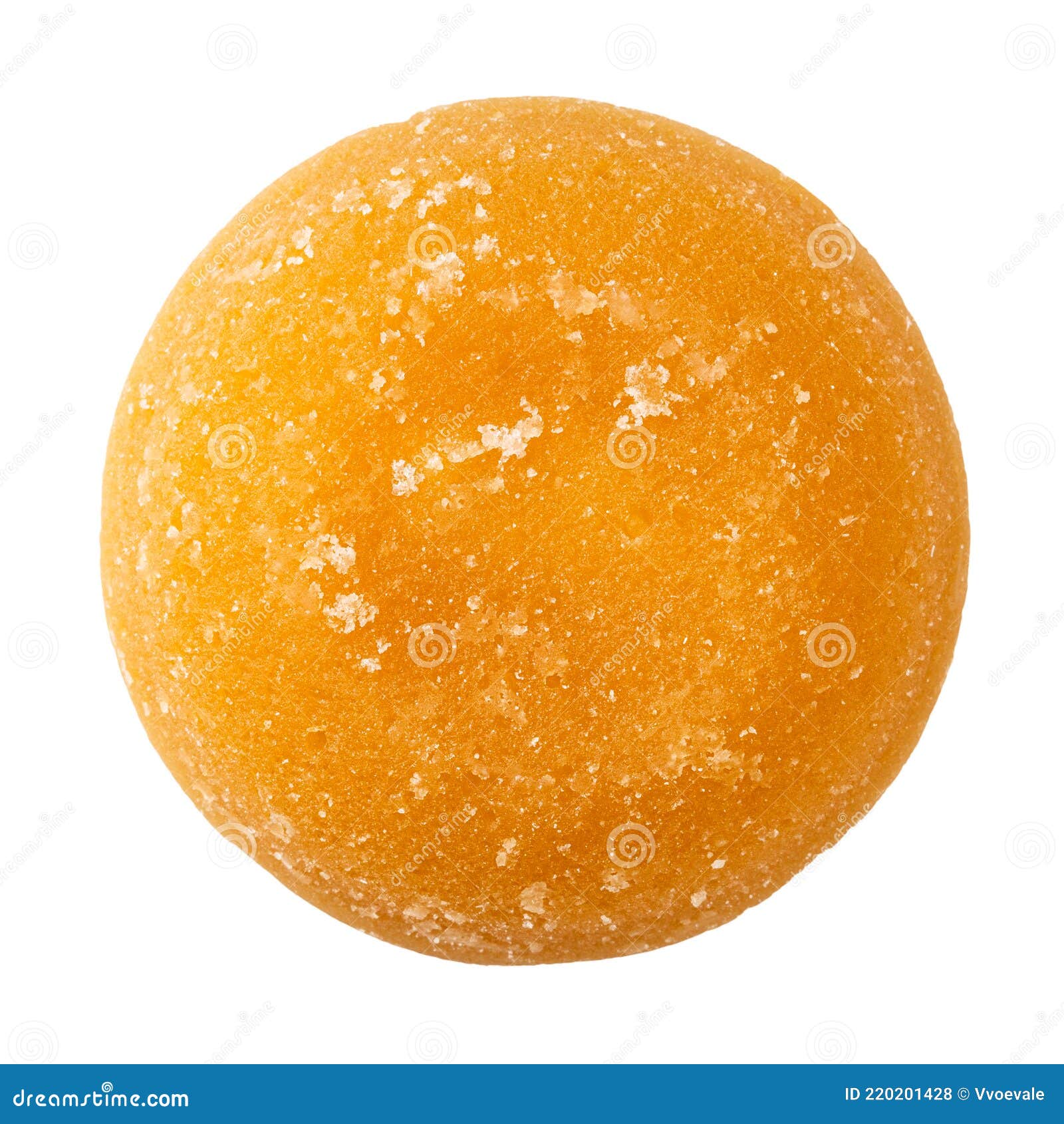 top view of whole piece of palm sugar 