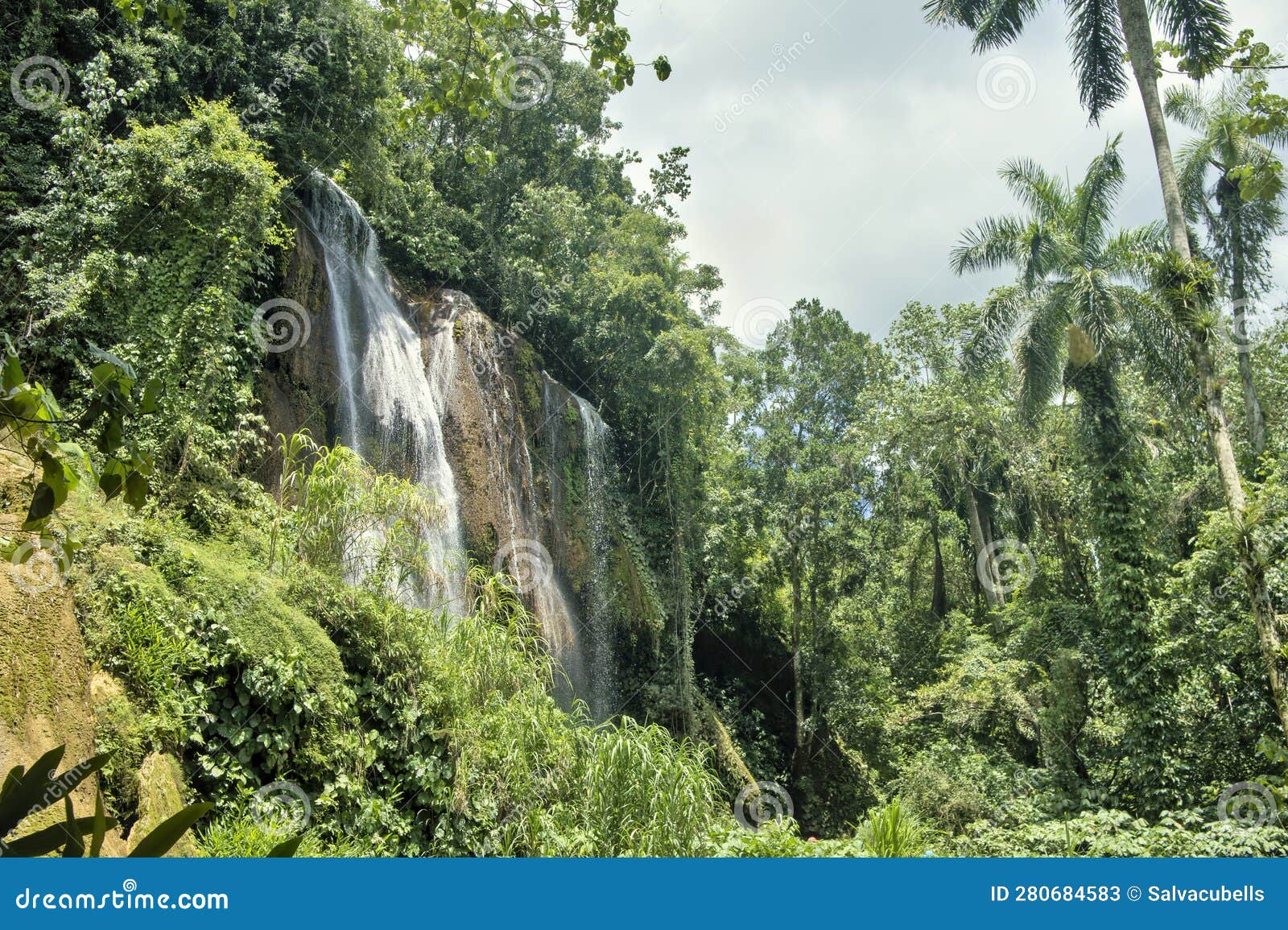 topes de collantes natural park. cuba