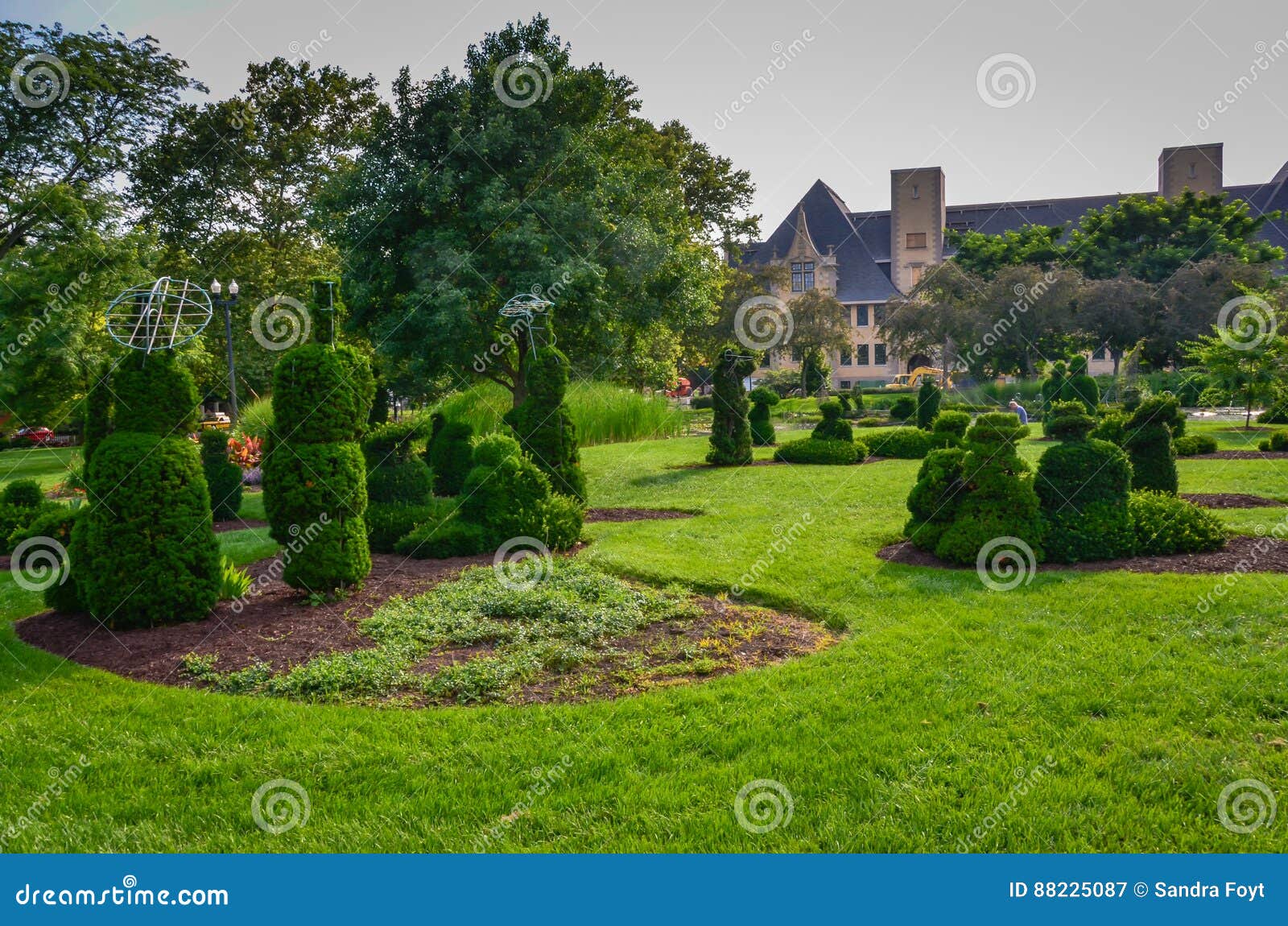 Topiary Garden Columbus Ohio Stock Image Image Of Known Deaf