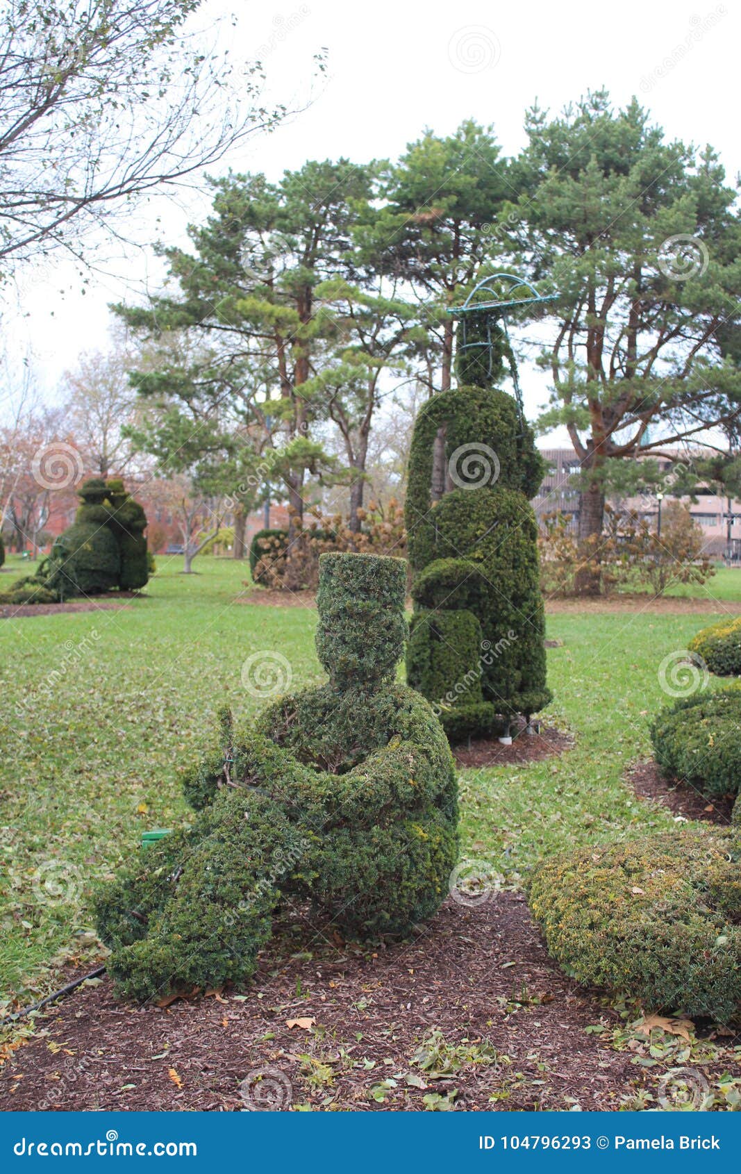 Topiary Garden Park Columbus Ohio Editorial Stock Photo Image