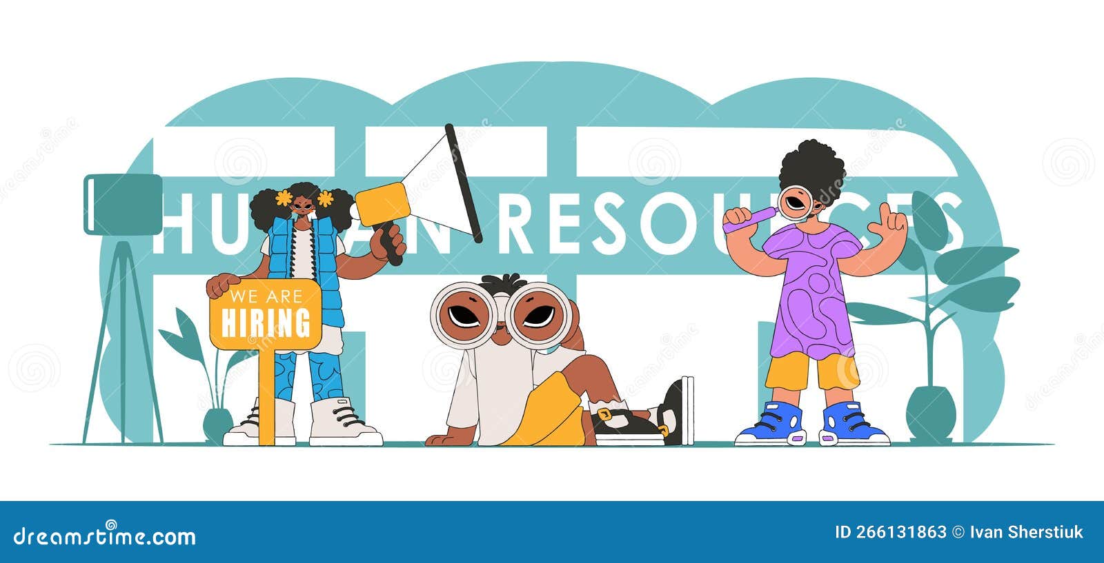 Topic HR Specialists. a Team Working in the Field of Human Resources