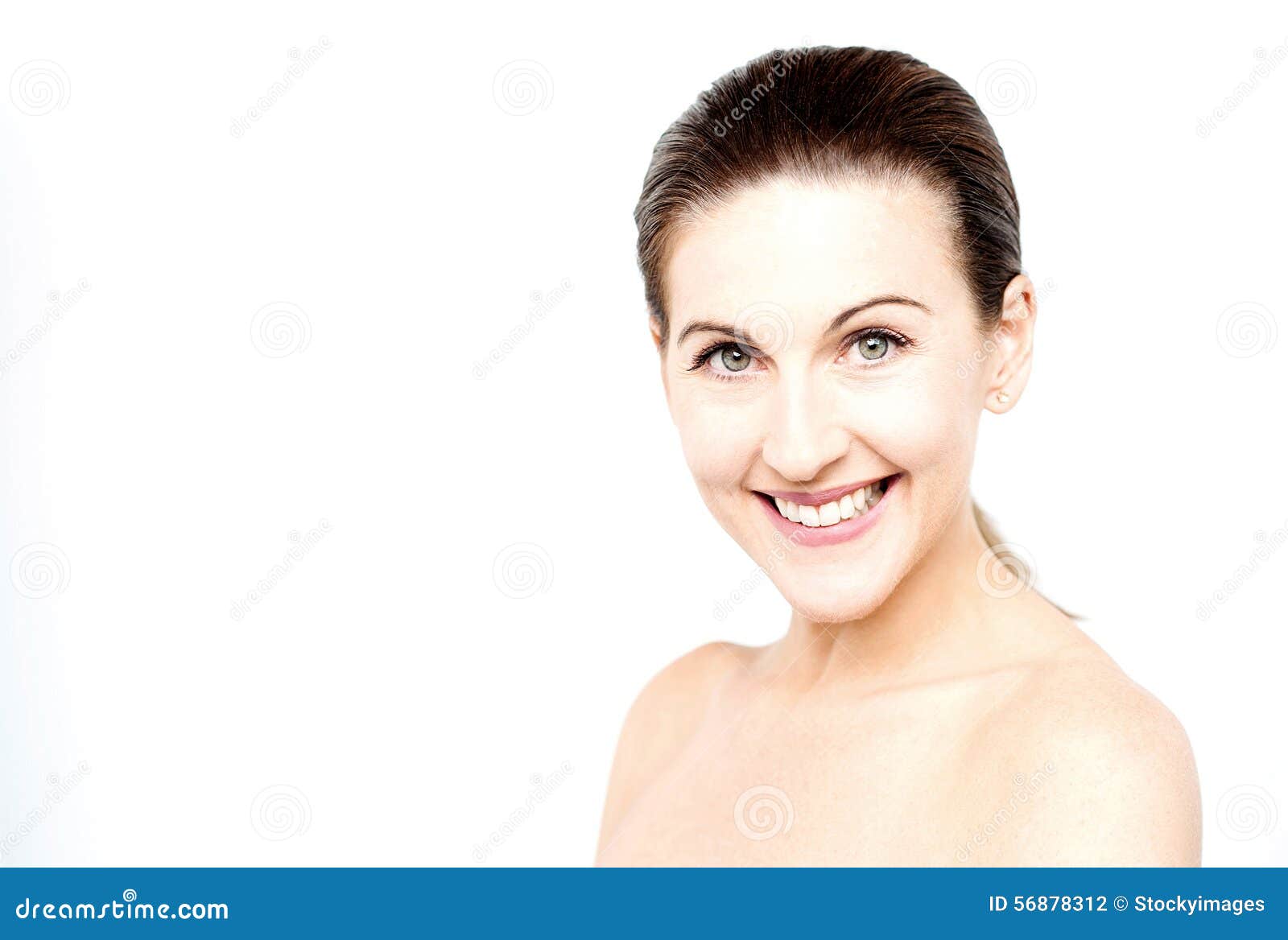 Topless Woman Posing To Camera Stock Photo Image of sensual, fresh