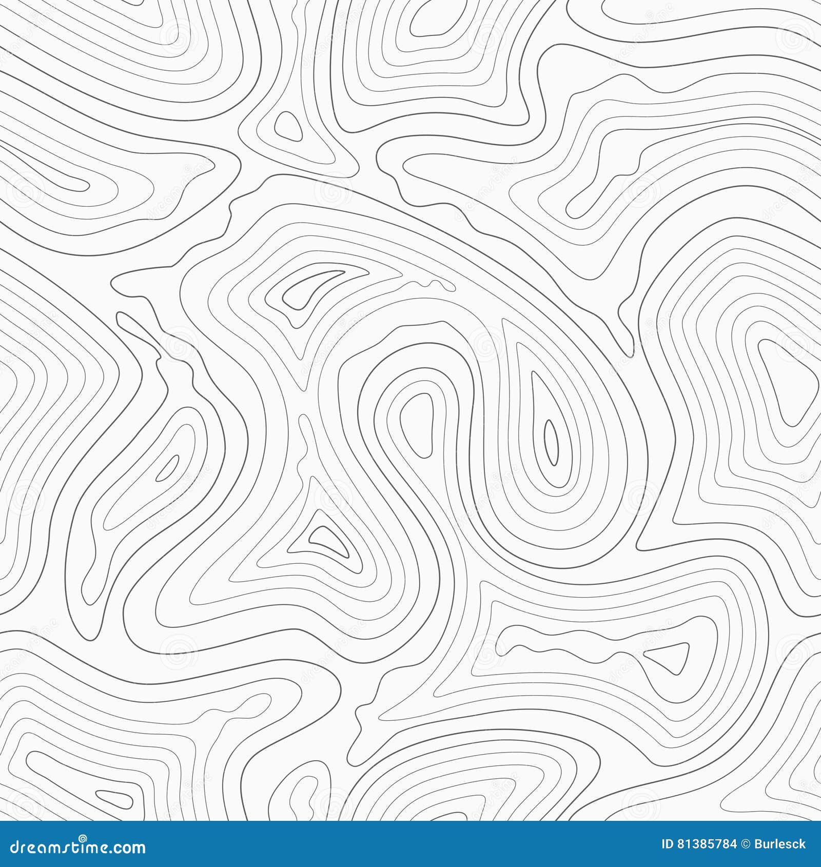 topographic contour lines  map seamless pattern