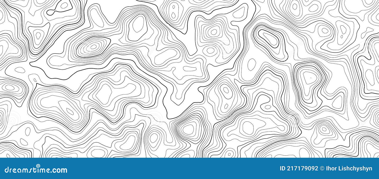 Topographic Contour Map with Grid. Vector Relief Map Stock Vector Illustration of abstract