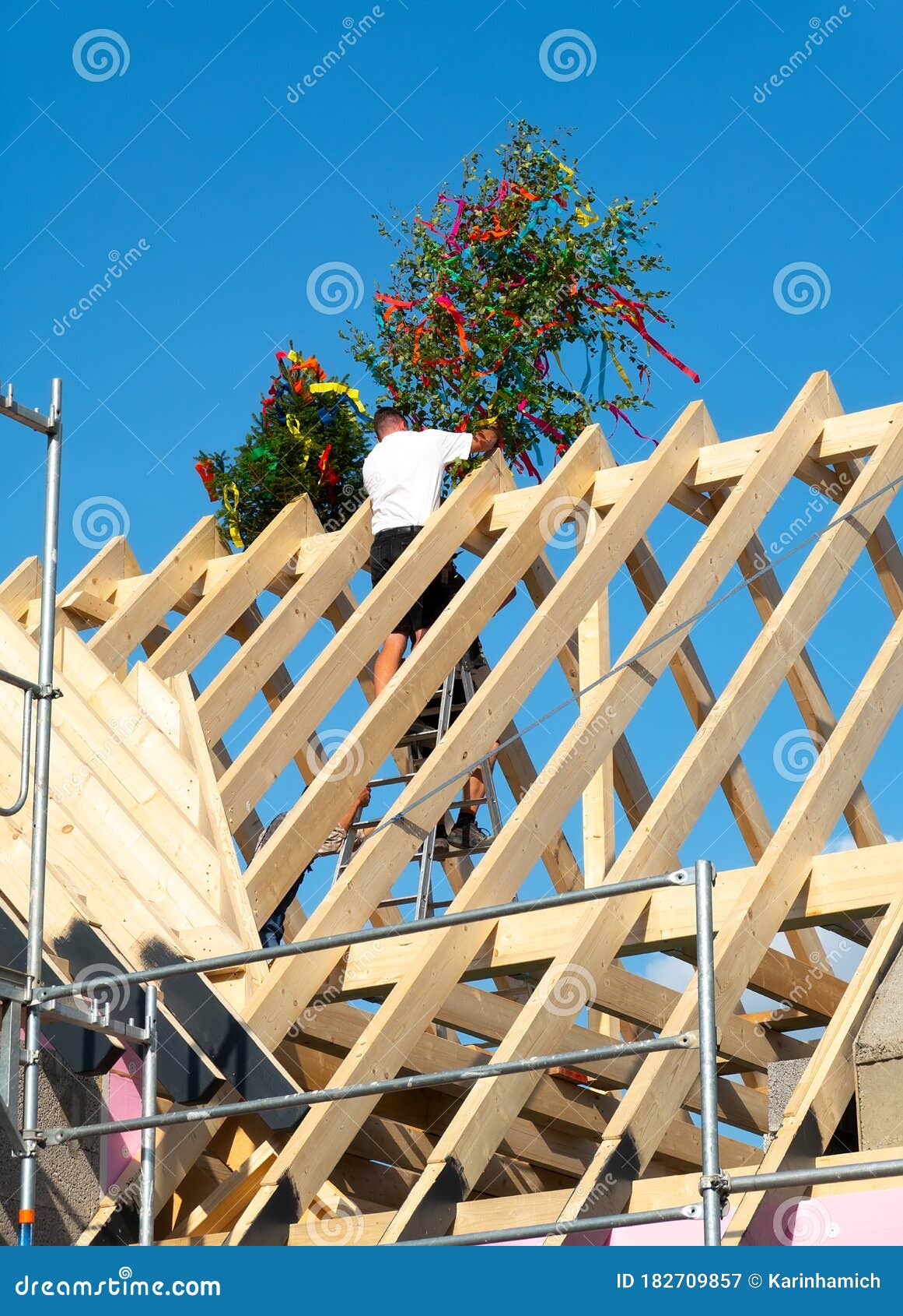 topping out ceremony.