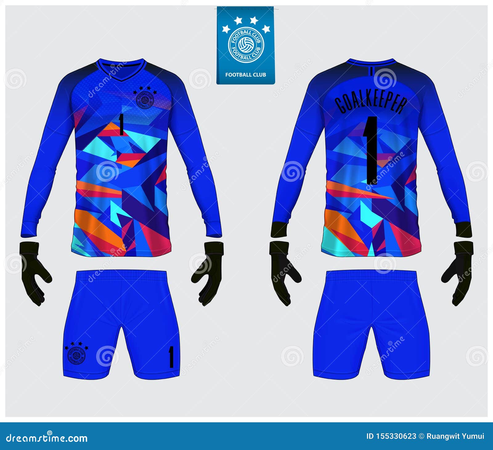Download Goalkeeper Jersey Or Soccer Kit Mockup. Goalkeeper Glove ...