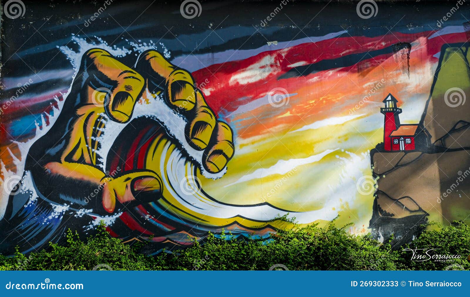 Torino, Italy - 2022 06 04: MAU Museum of Urban Art Steet Art Framework