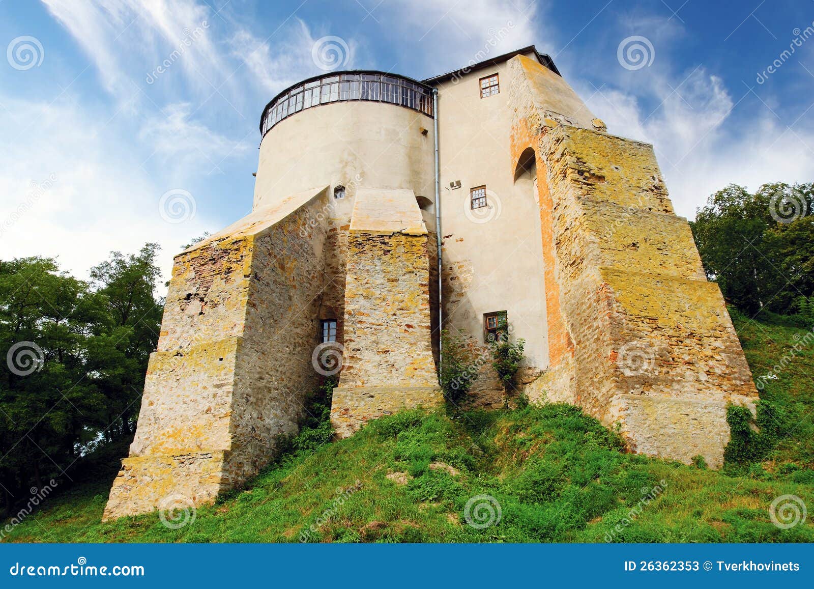 Torn i Ostrog. Torn av slottet om Ostrog, Ukraina