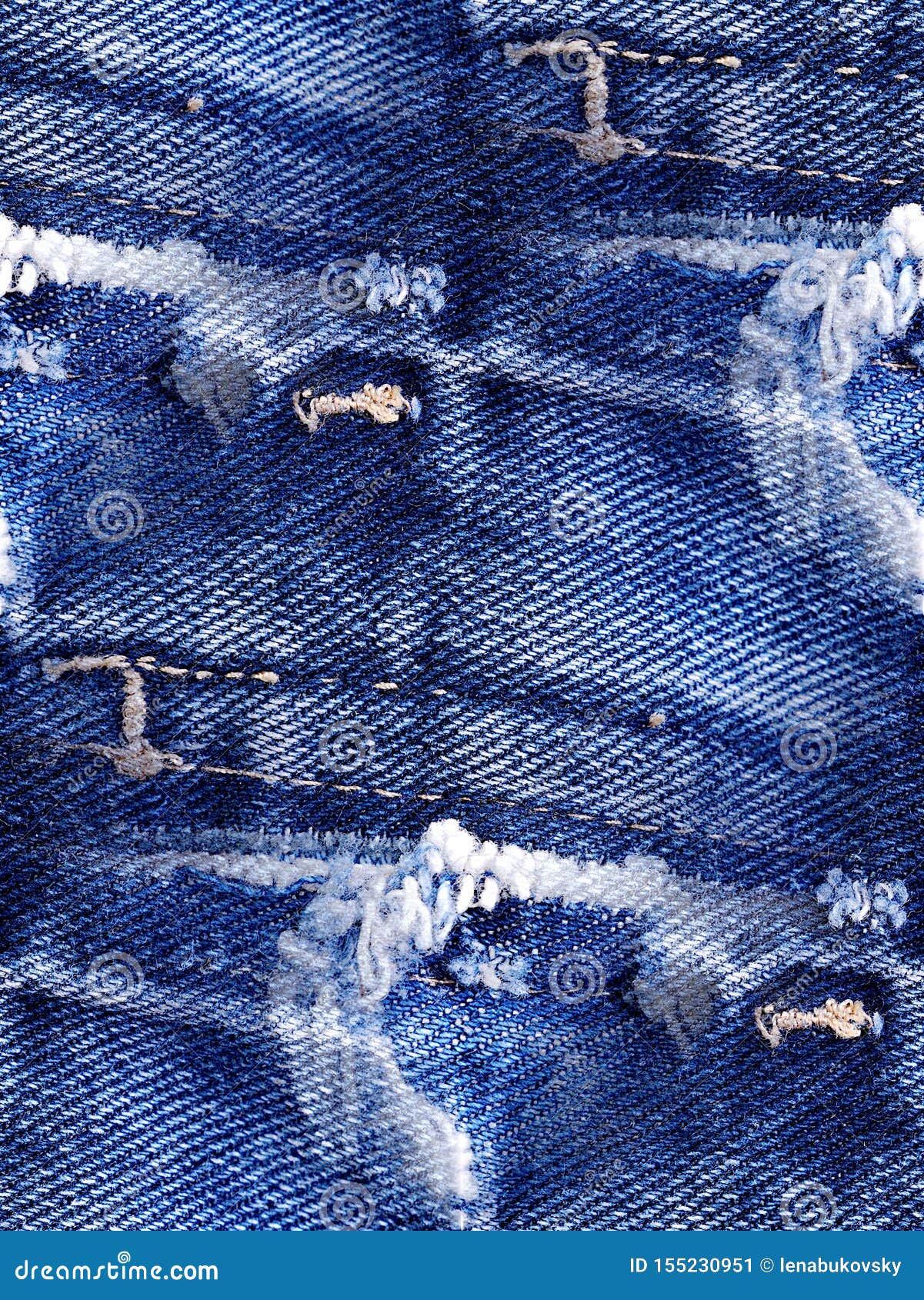 ripped jean texture