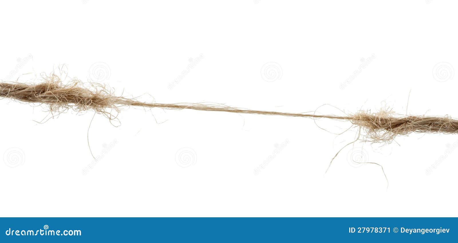 Torn rope stock image. Image of rough, security, rope 27978371