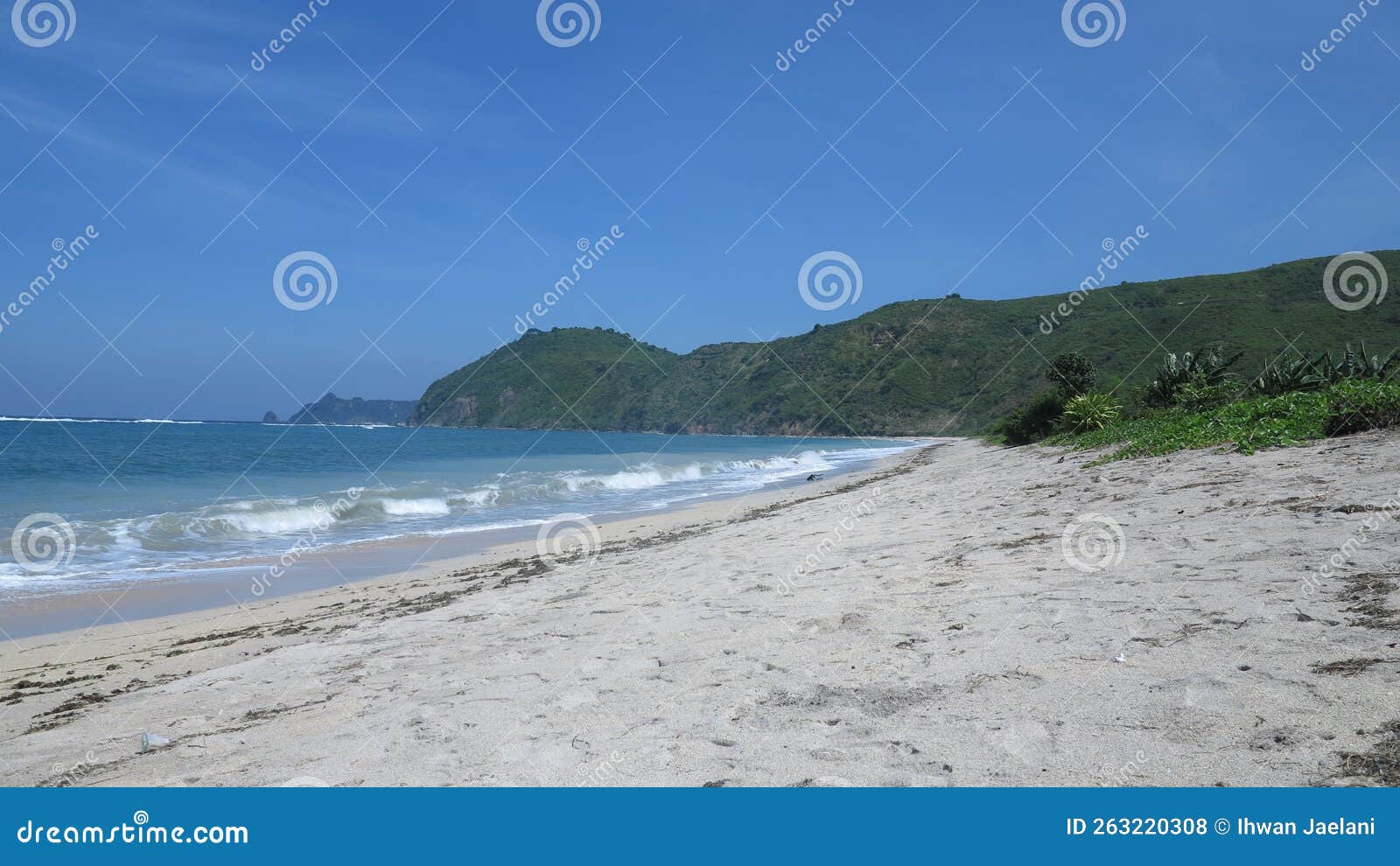 torok aik belek beach of south lombok