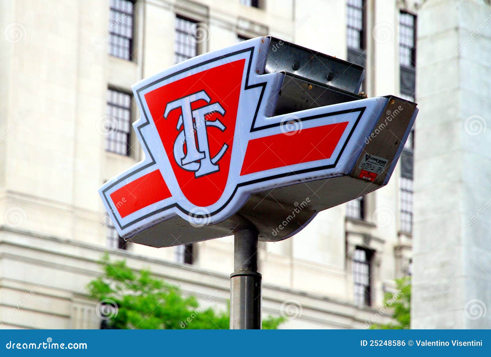 Toronto Commission Symbol Editorial Photo - Image public, urban: