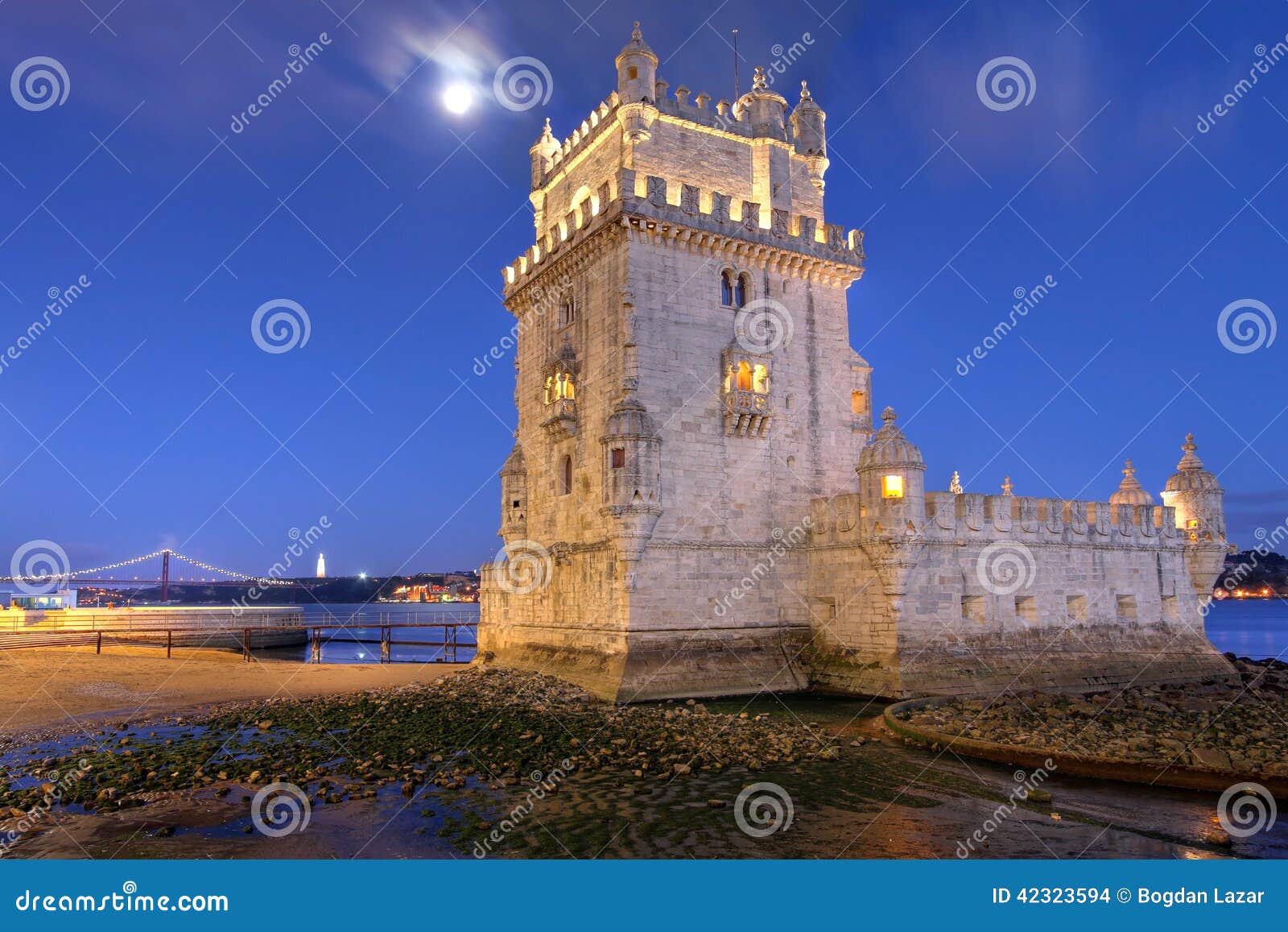 torre de belem, lisbon, portugal