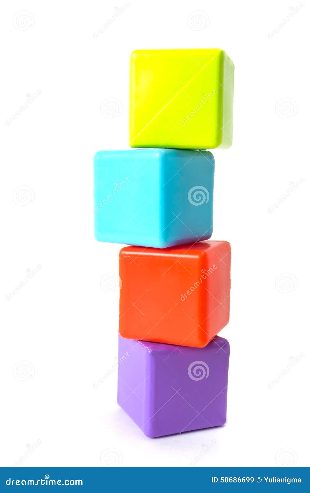 Torre de cubos apilados imagen de archivo. Imagen de cubo - 50686699