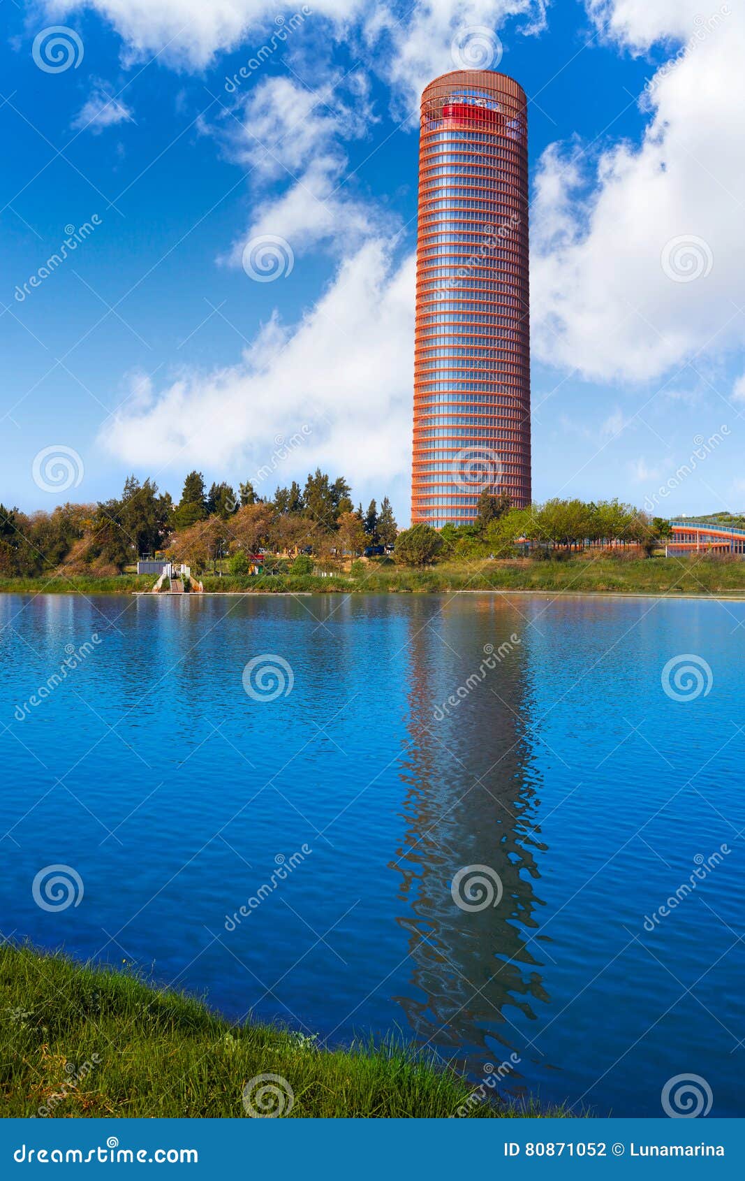 torre de sevilla in seville andalusia spain