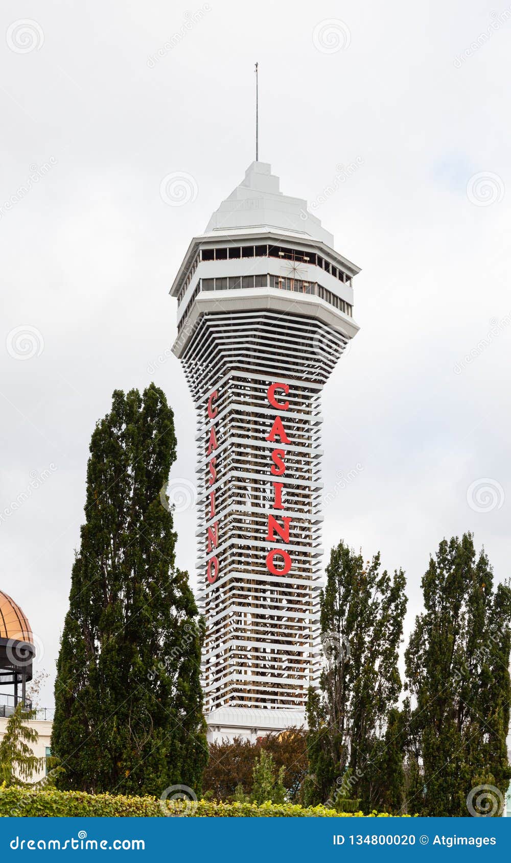 Torre Del Casino, Niagara Falls Imagen editorial - Imagen de casino, color:  134800020, image size:1000x1690