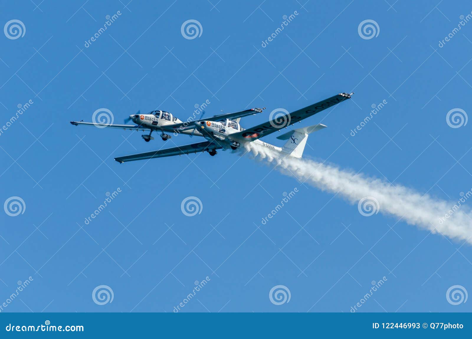 TORRE DEL MAR, SPAIN - JULY 27, 2018 Demonstration of the Skills ...