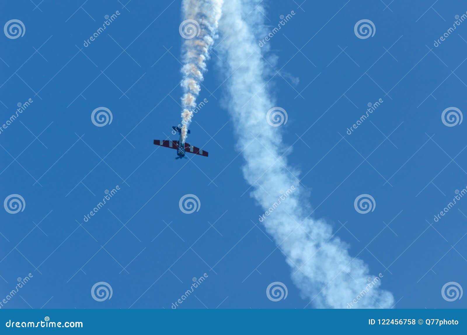 TORRE DEL MAR, SPAIN - JULY 29, 2018 Demonstration of the Skills ...