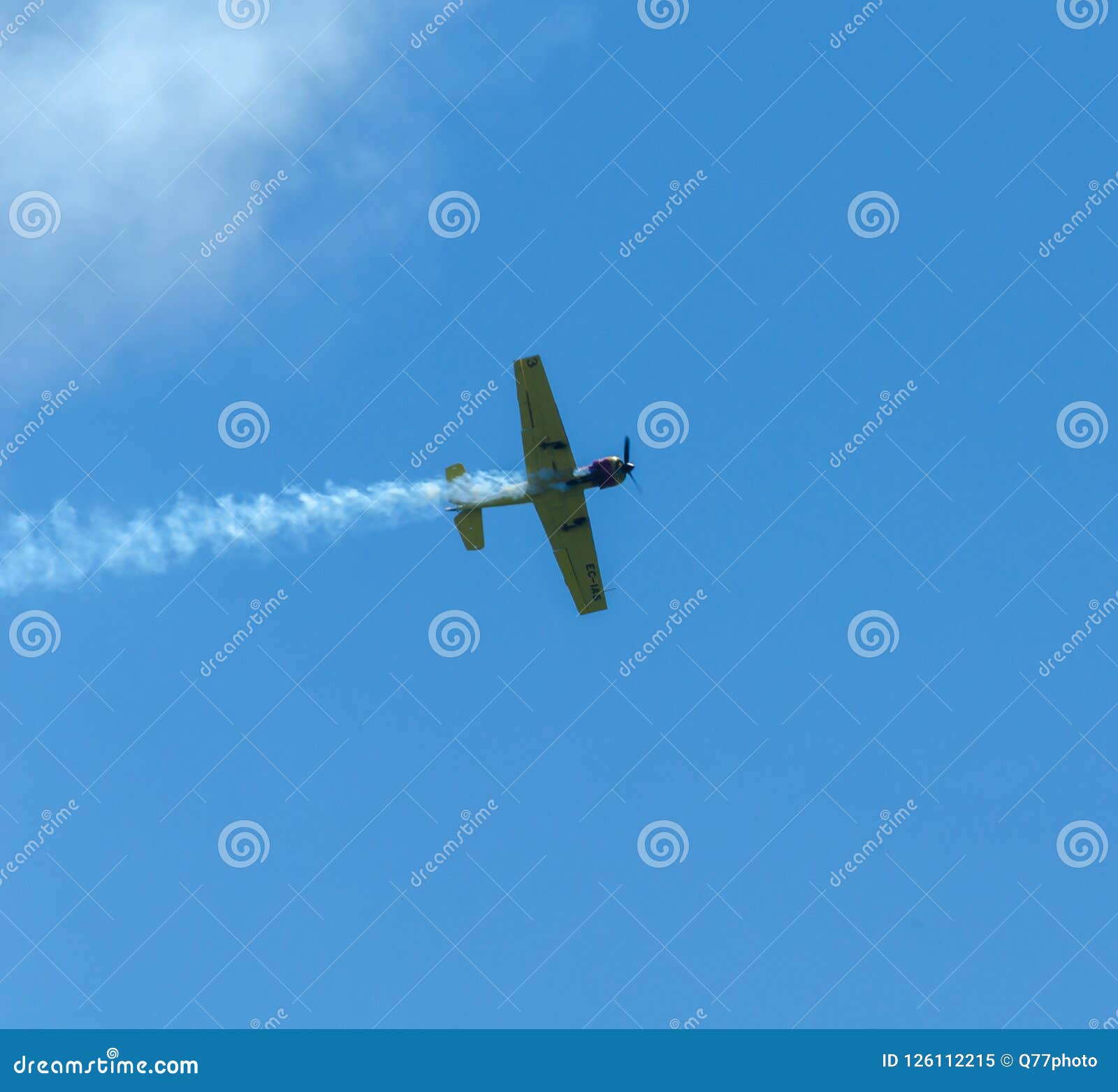 TORRE DEL MAR, SPAIN - JULY 29, 2018 Demonstration of the Skills ...