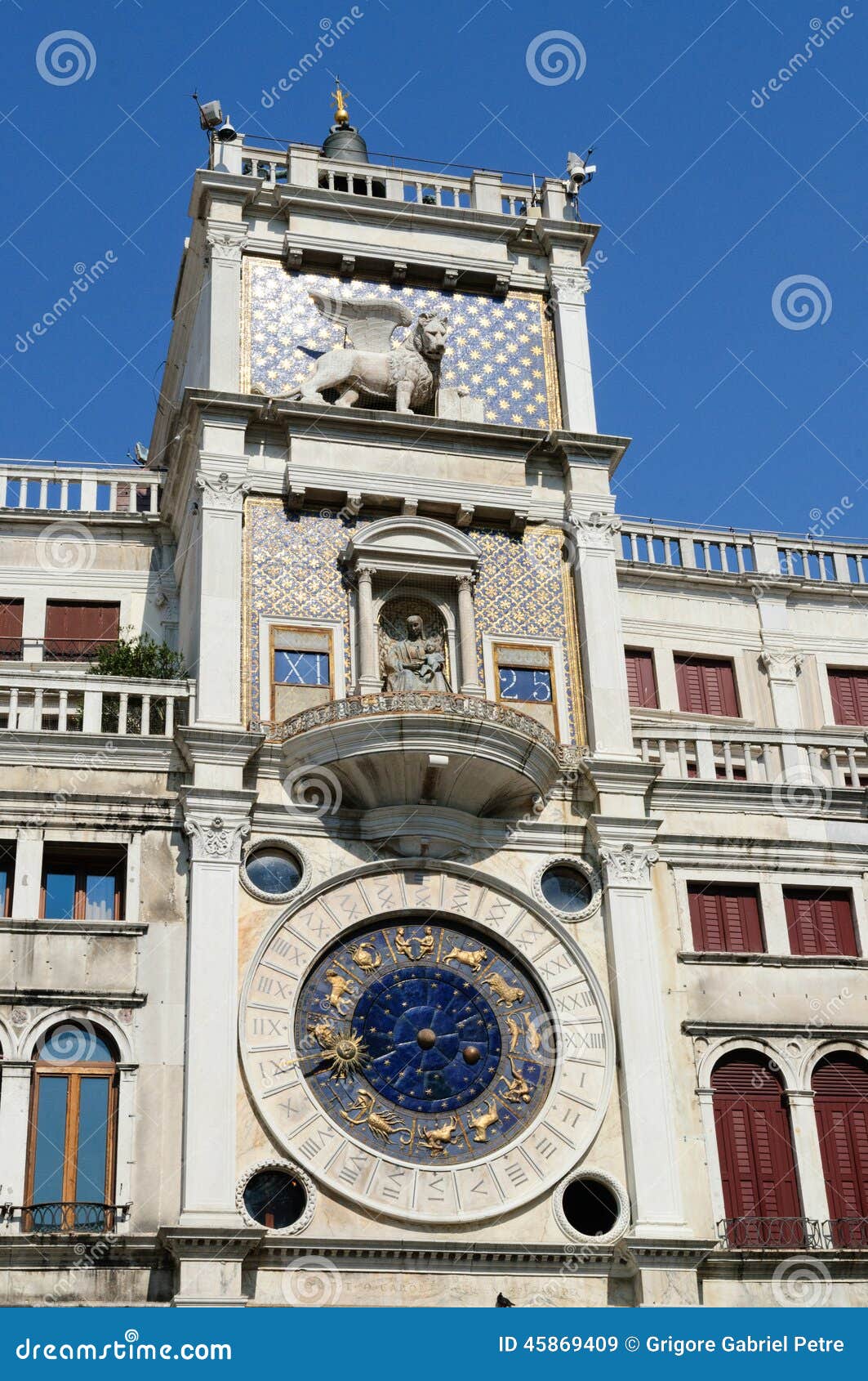 torre dell orologio venice