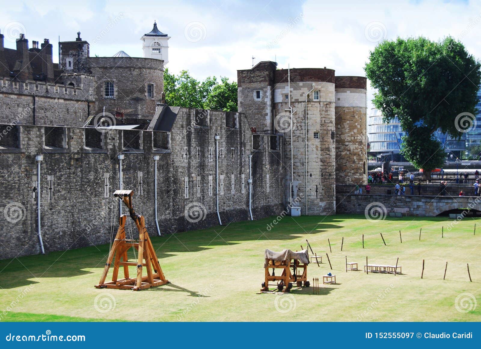 Torre Do Quintal De Londres, Jogos Medievais, Londres, Inglaterra