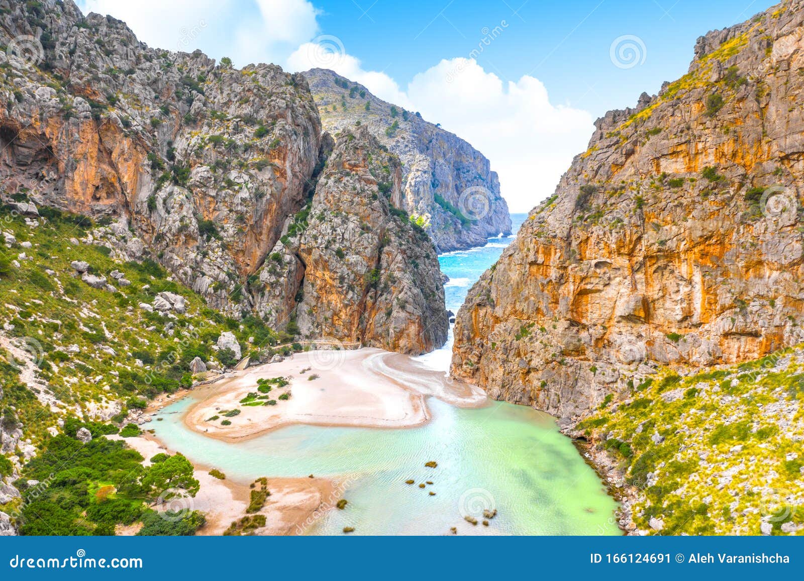 torrente de pareis, island of mallorca, balearic islands, spain