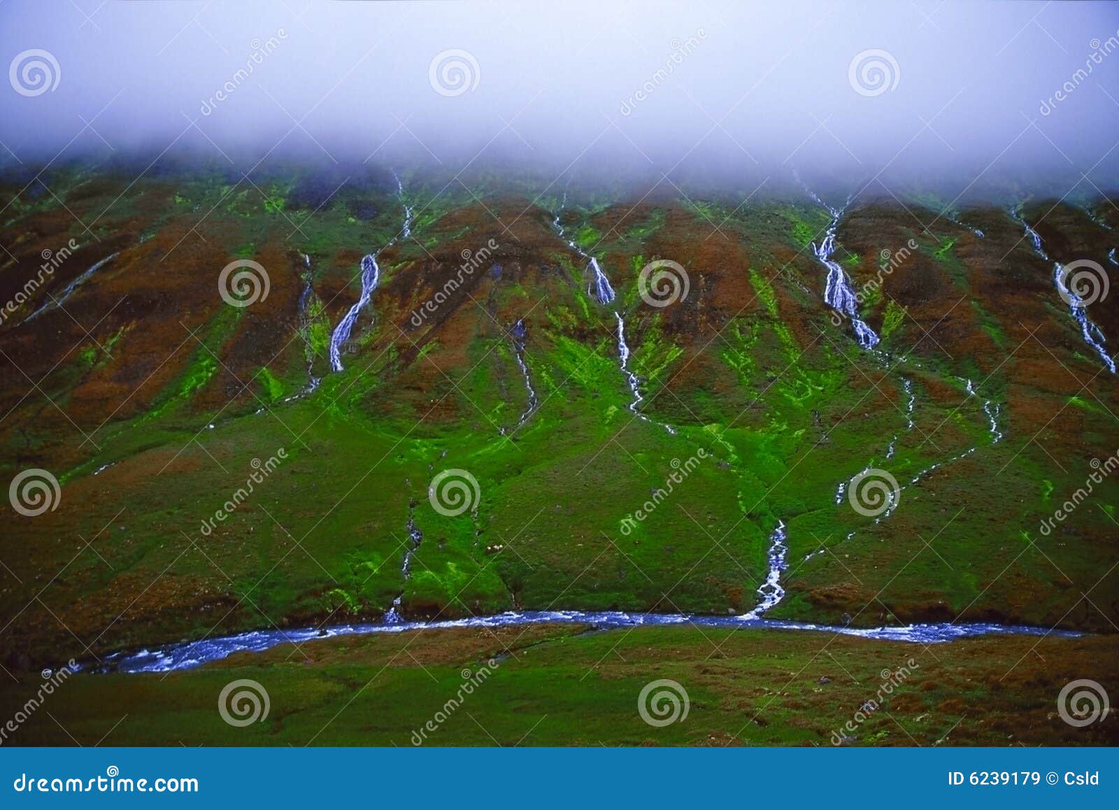 torrents in a valley