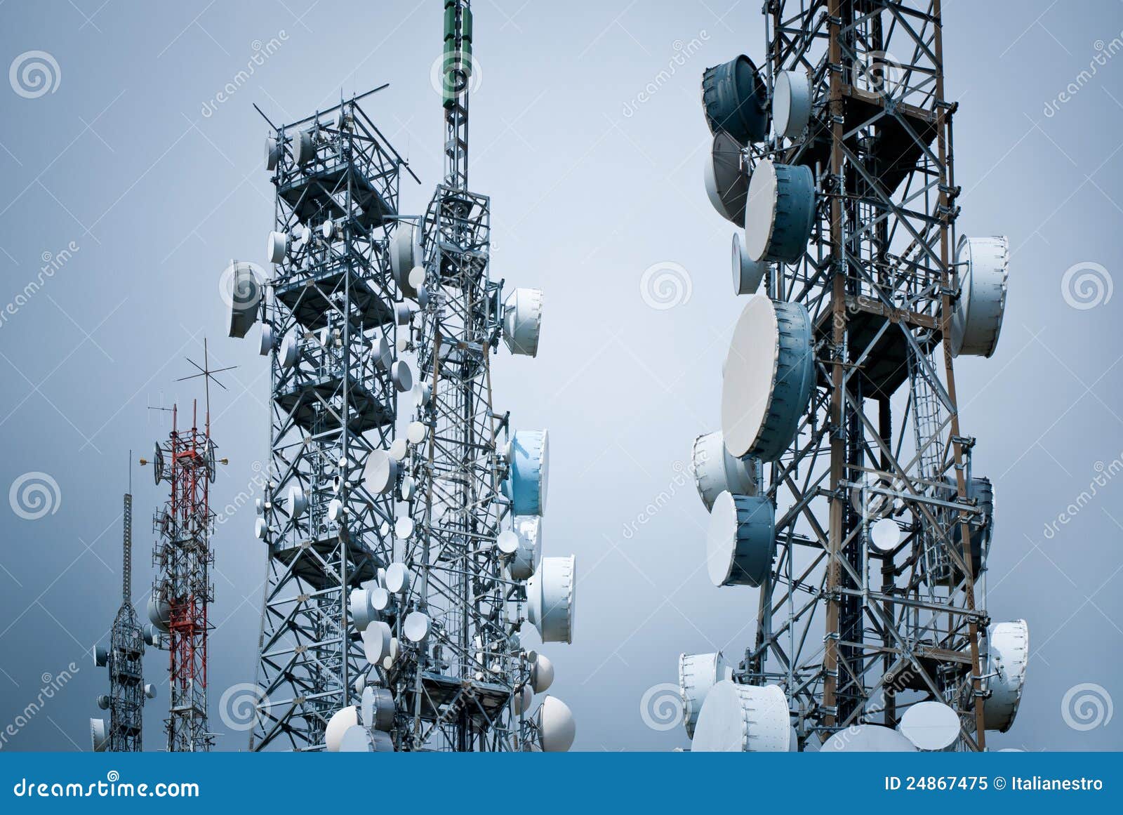 Torres Das Imagem de Stock Imagem de futuro