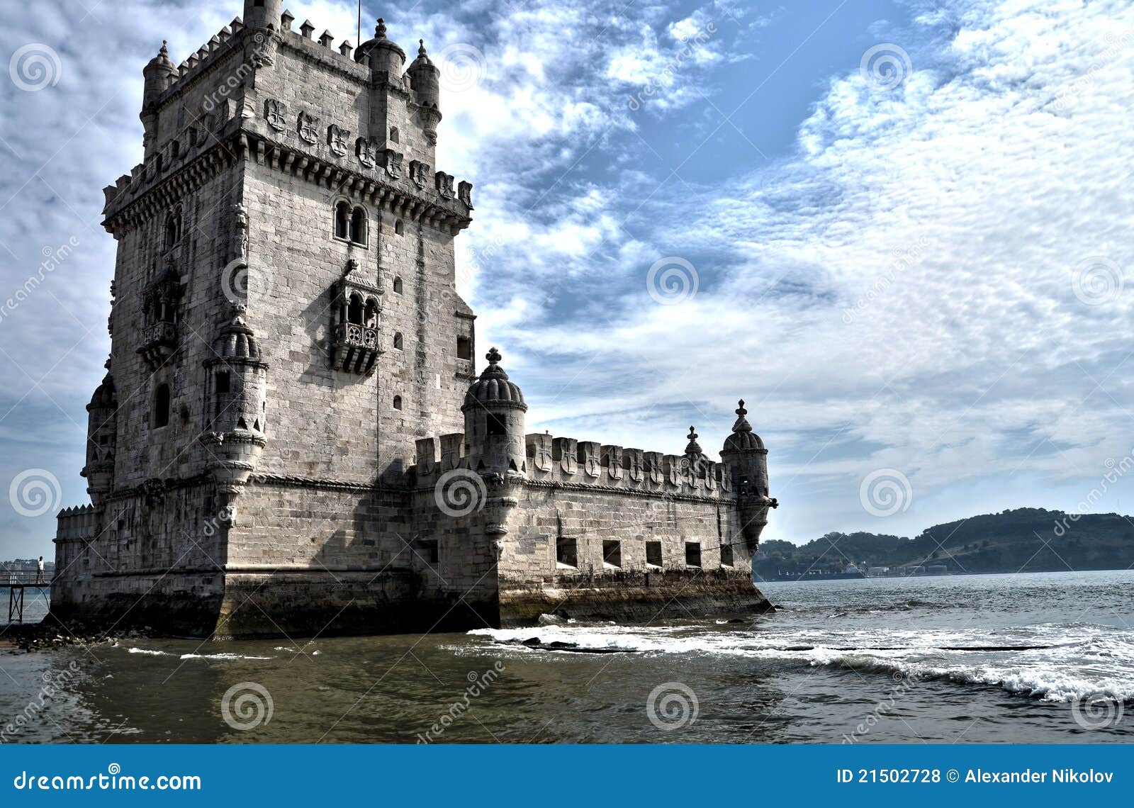 Torretta di Belem HDR. HDR della torretta di Belem