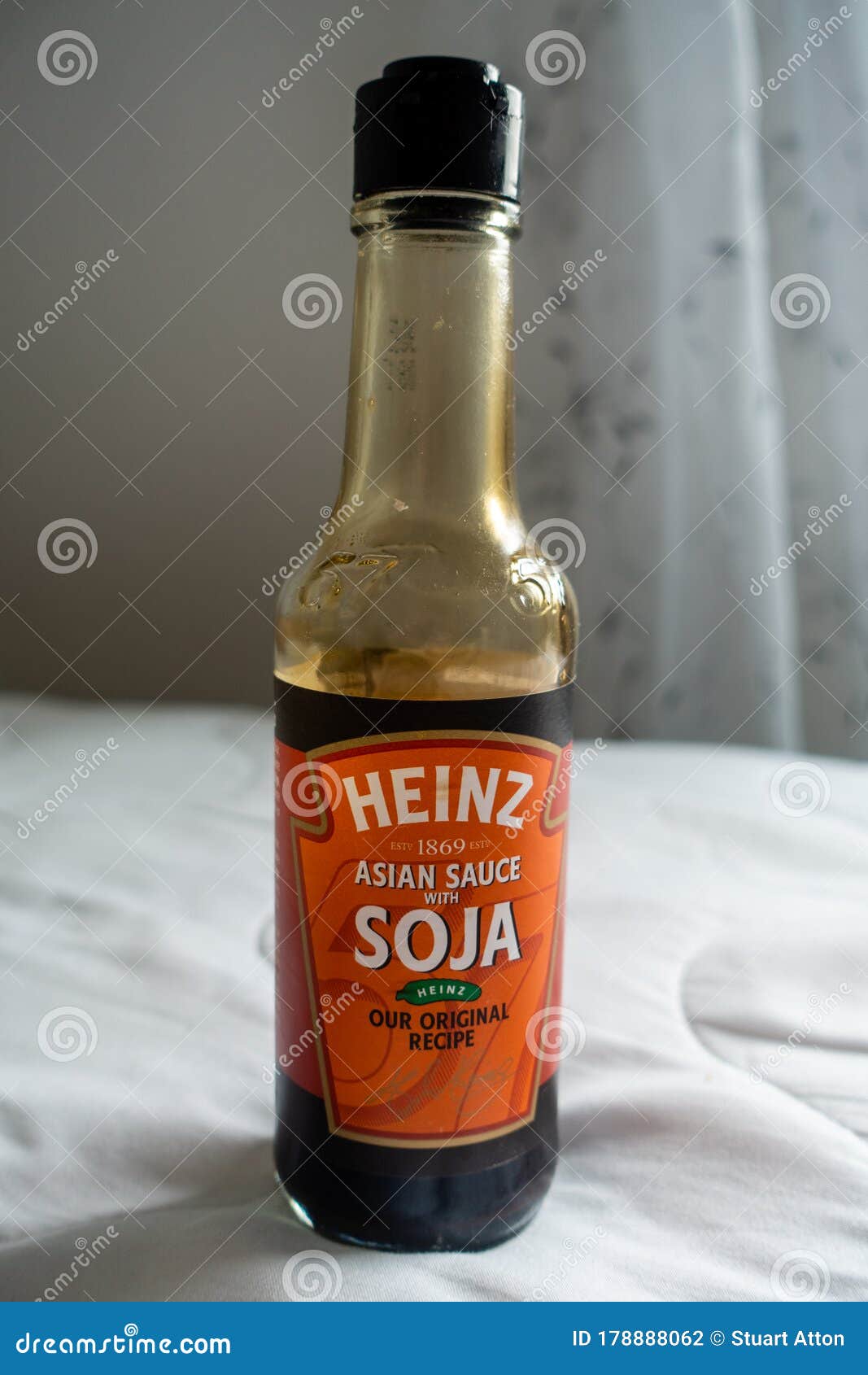 Bottle of Asian Soja sauce editorial photography. Image of east - 178888062